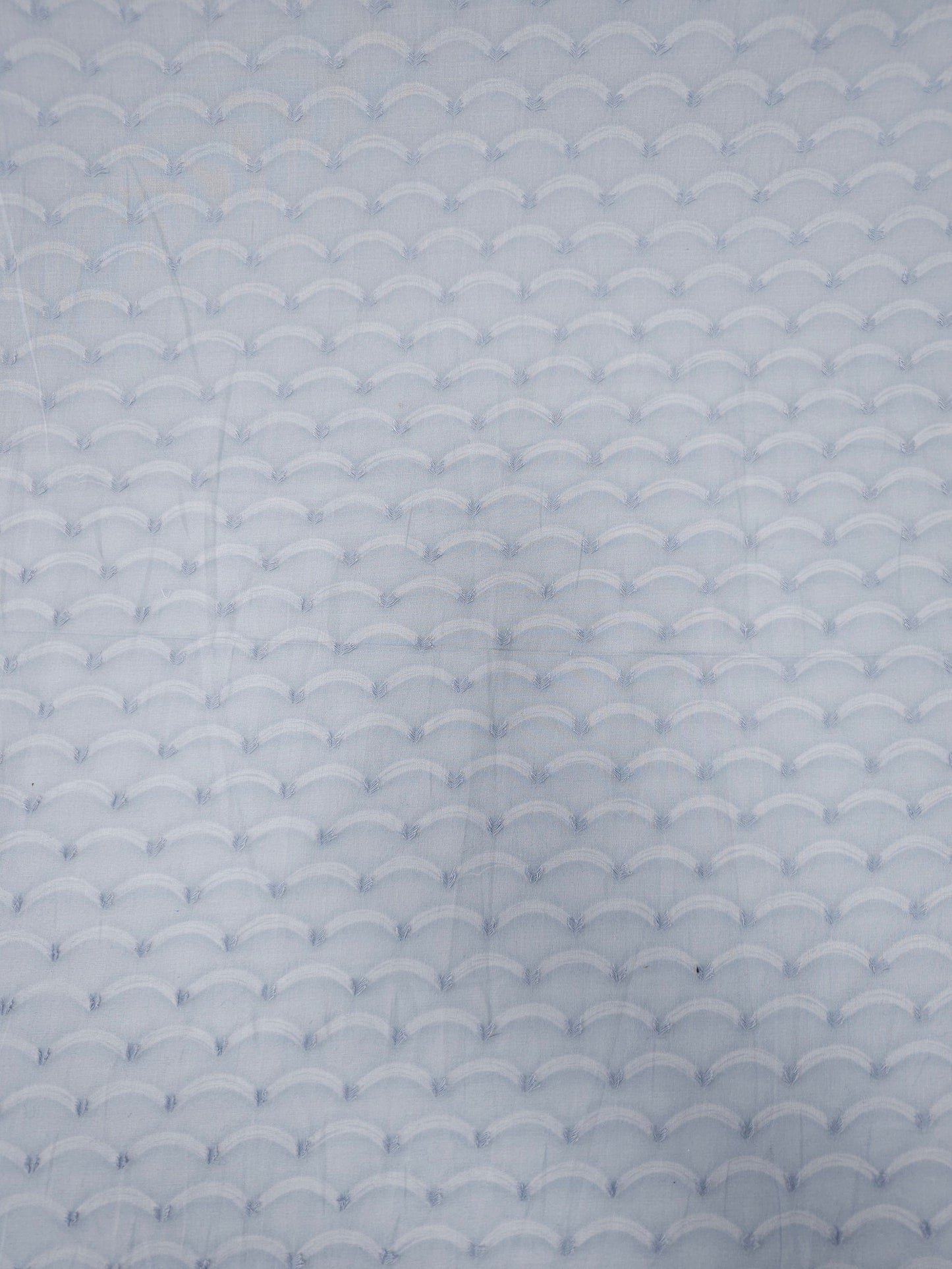 Pale Blue Mermaid Look 100% Cotton