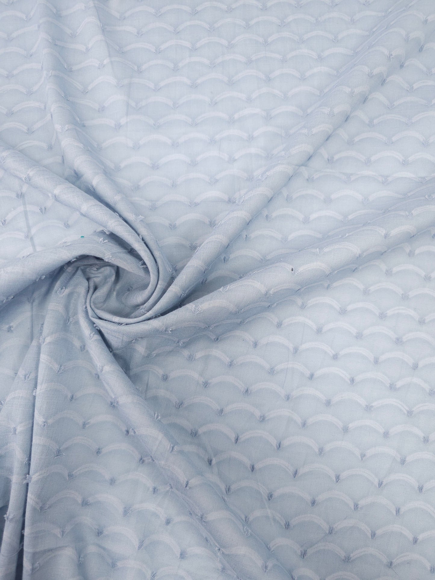 Pale Blue Mermaid Look 100% Cotton