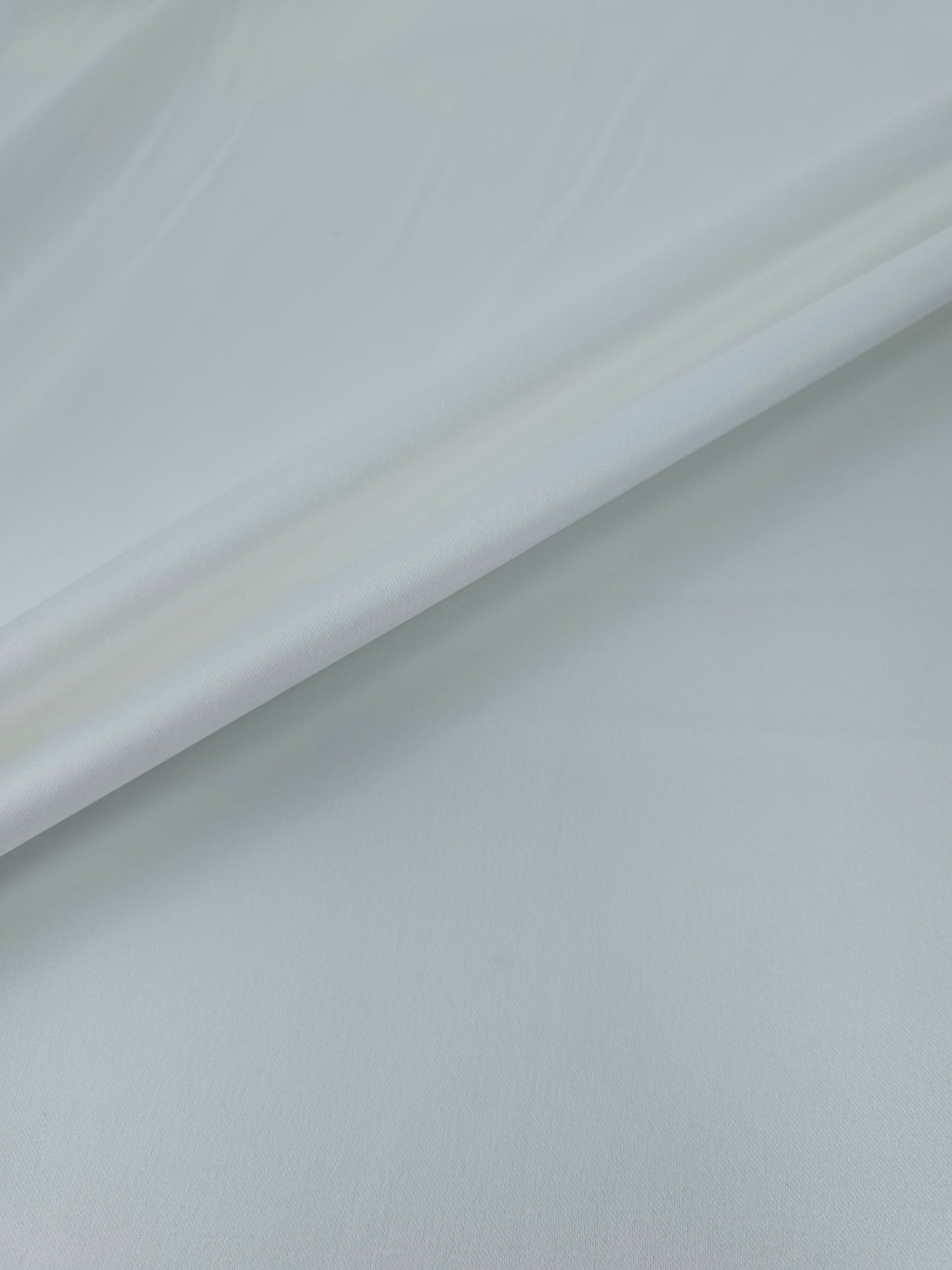 White Poly Satin