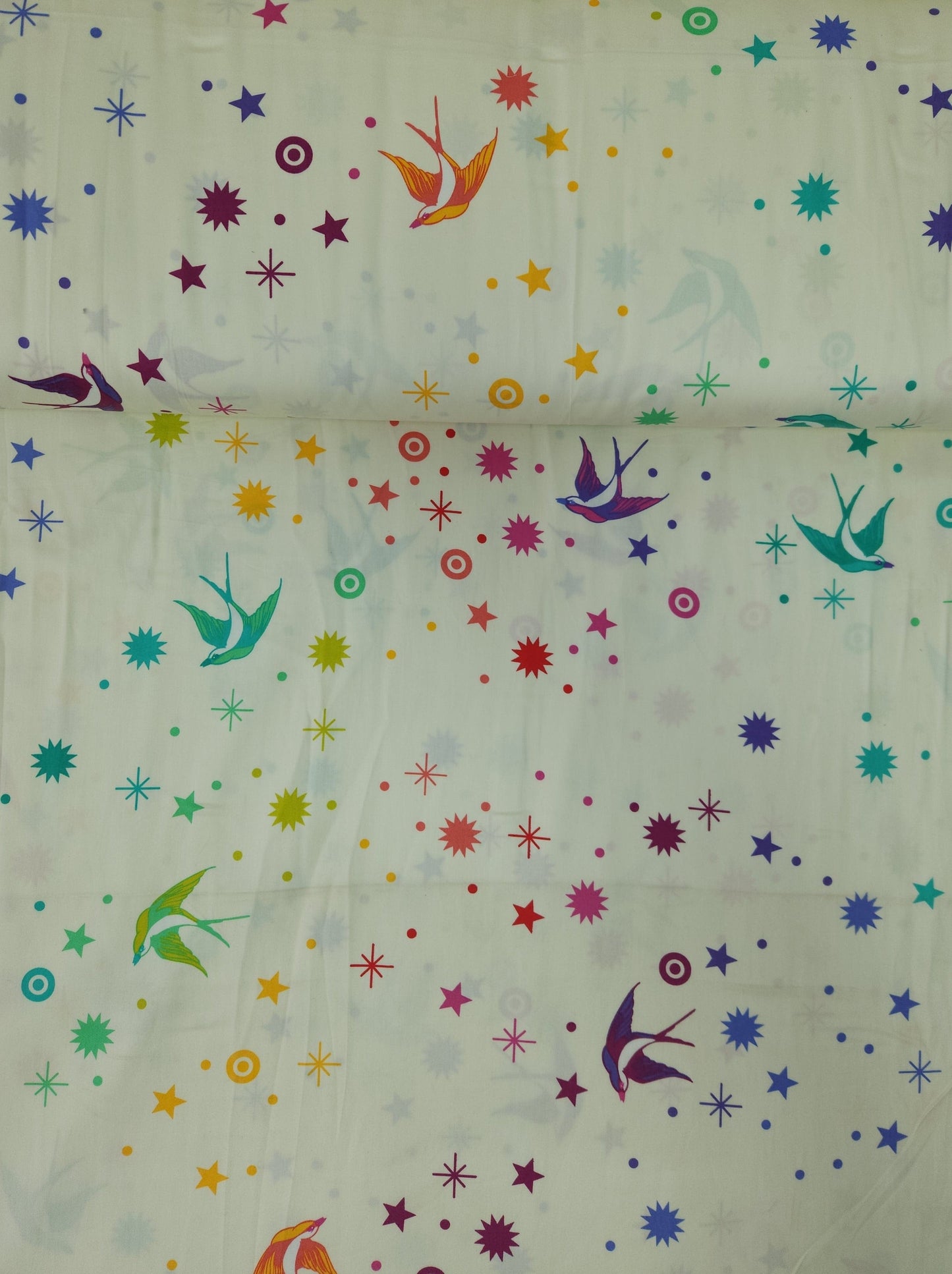 Mellow Rainbow Fairy Dust Cotton Sateen - Tula Pink