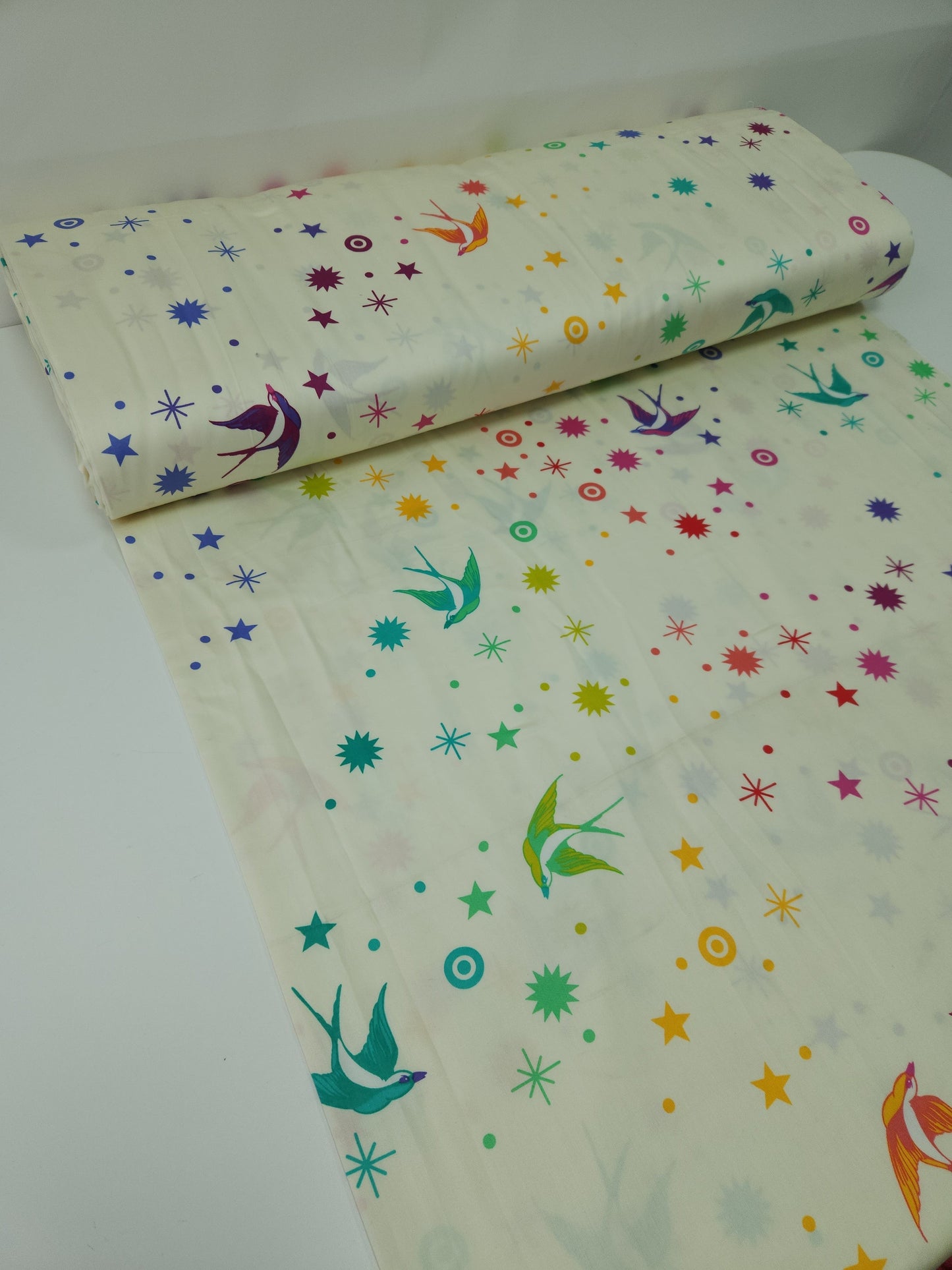 Mellow Rainbow Fairy Dust Cotton Sateen - Tula Pink