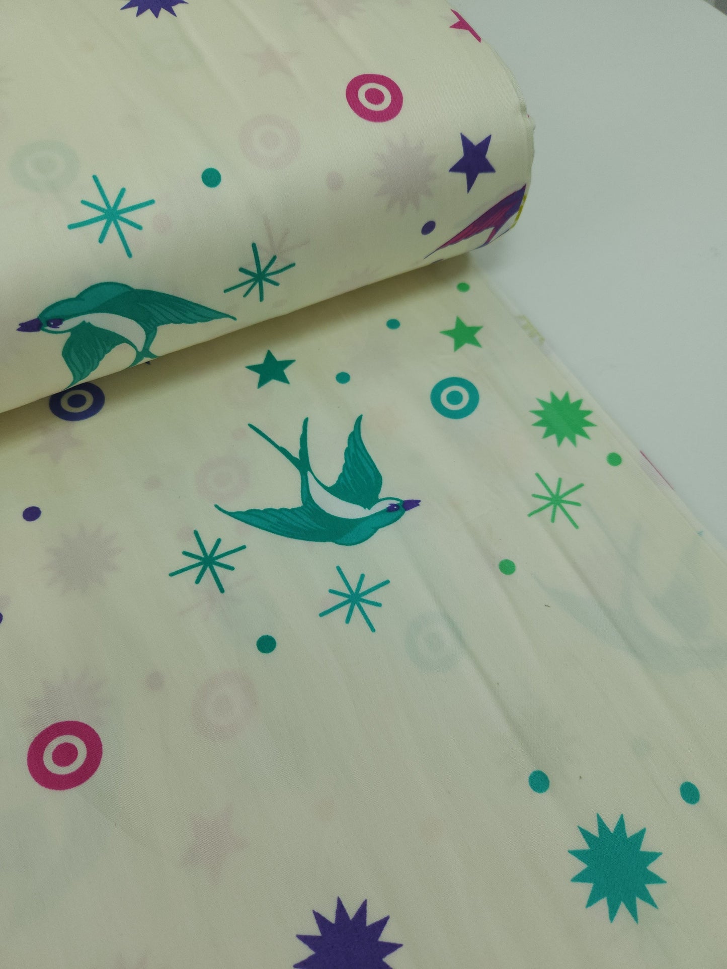 Mellow Rainbow Fairy Dust Cotton Sateen - Tula Pink
