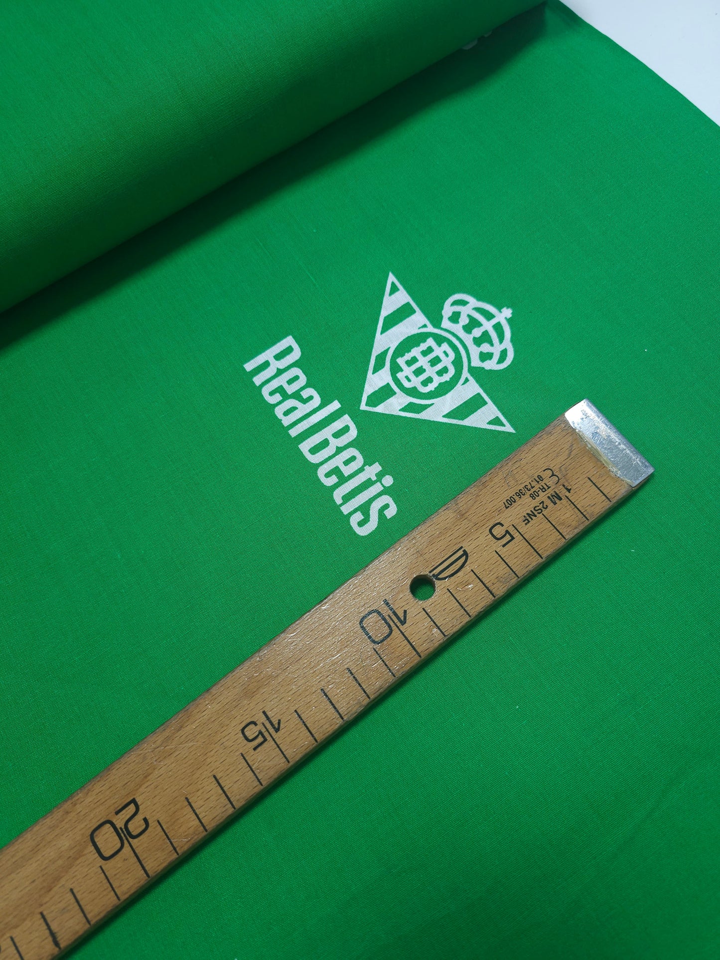 Green Real Betis FC 100% Cotton Football Fabric 102"