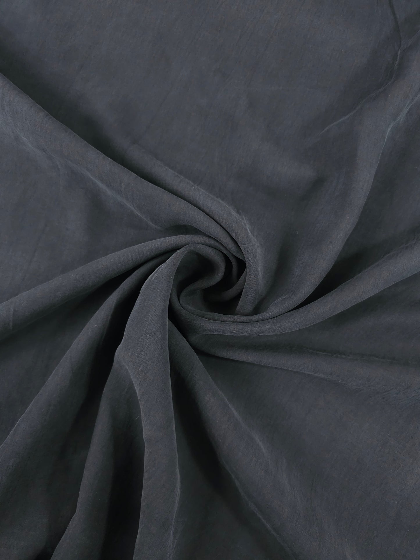 Black Sandwashed Cupro Modal