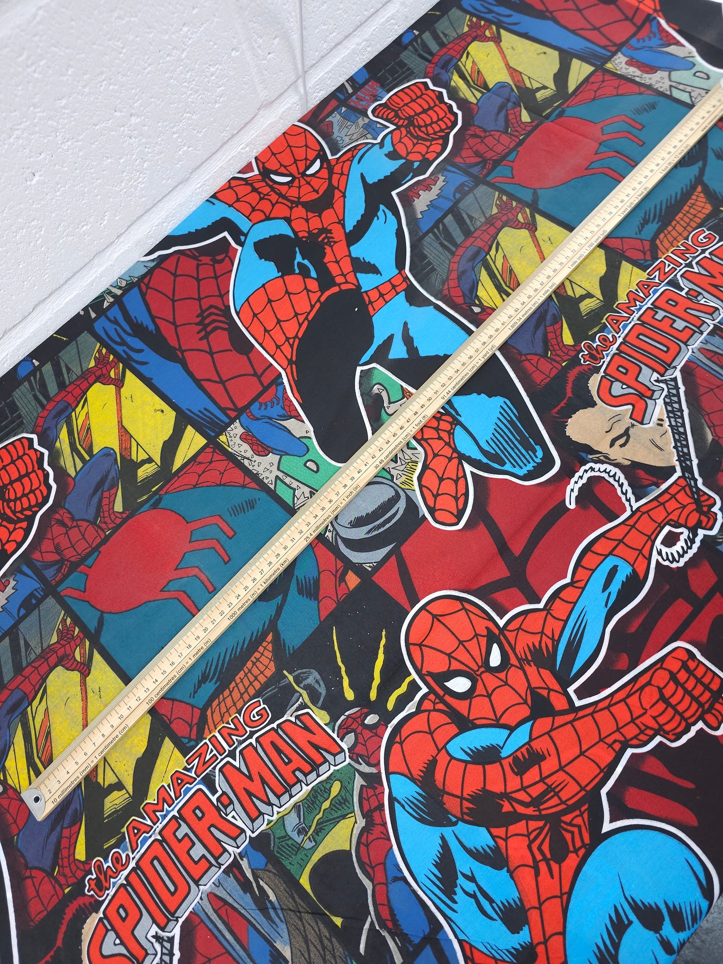 Spider-Man Comic 100% Cotton 80"