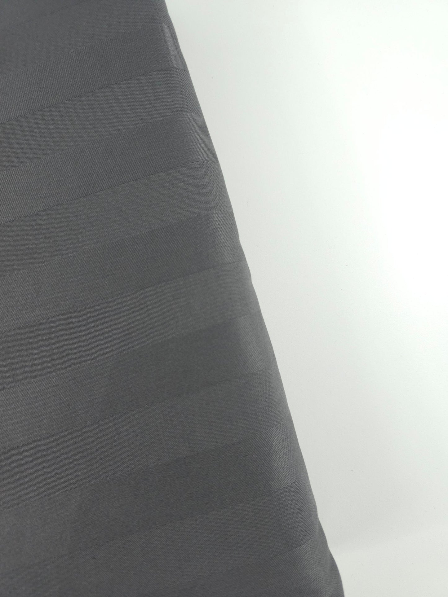 Dark Grey Stripe | Duvet Set | 100% Cotton Sateen *READ DESCRIPTION*