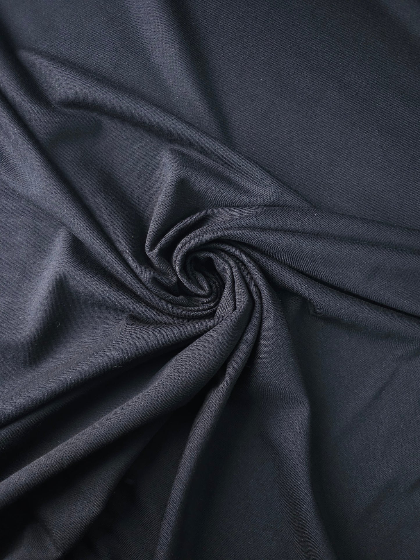 Black Modal Viscose Jersey