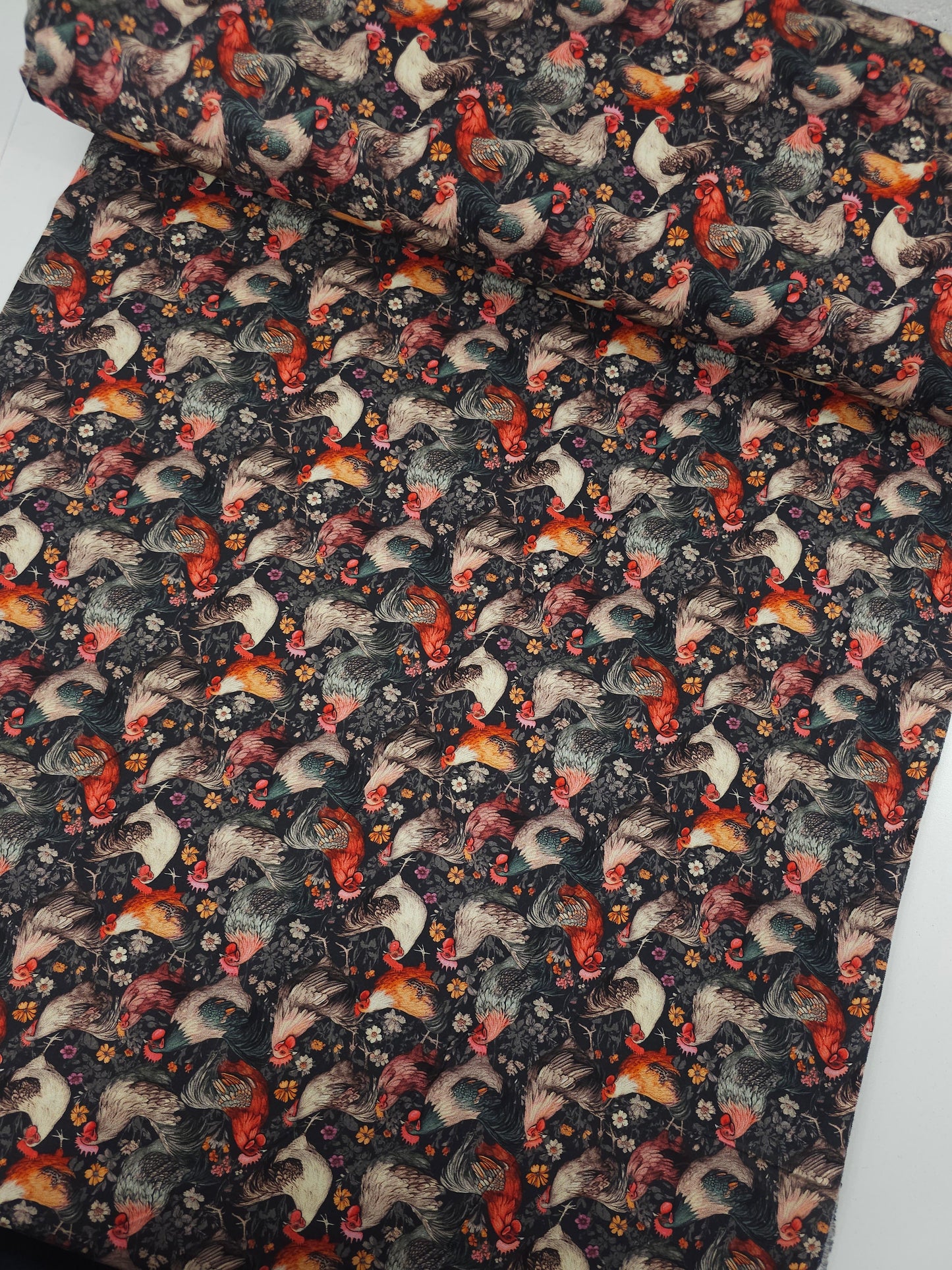 Rooster Field 100% Cotton