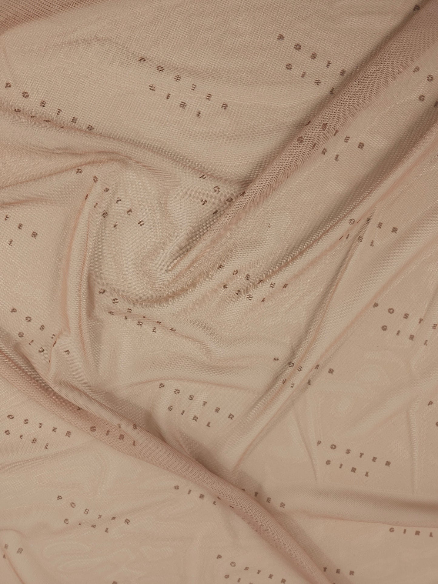 Tan Statement Mesh *POSTER GIRL*