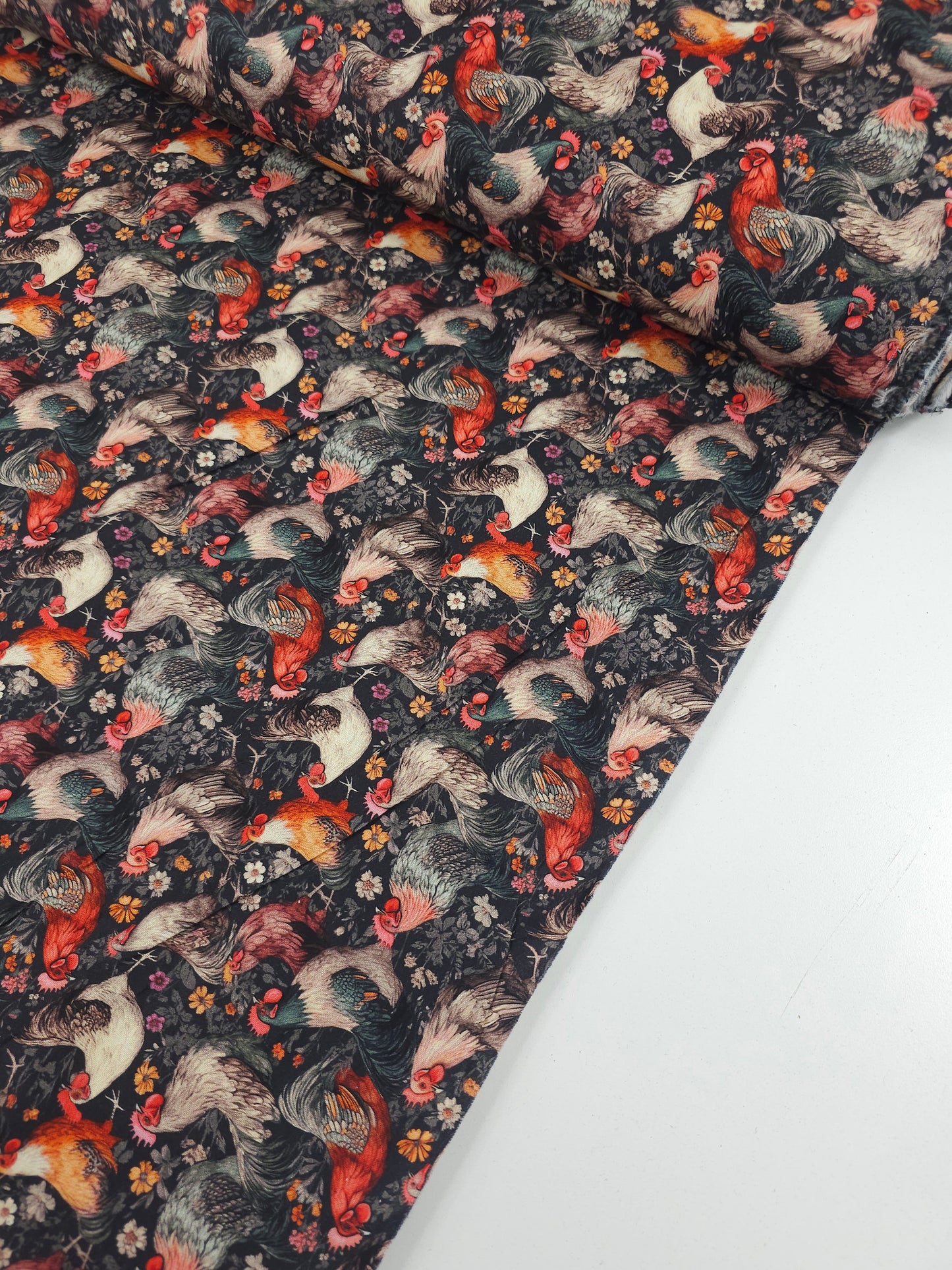 Rooster Field 100% Cotton