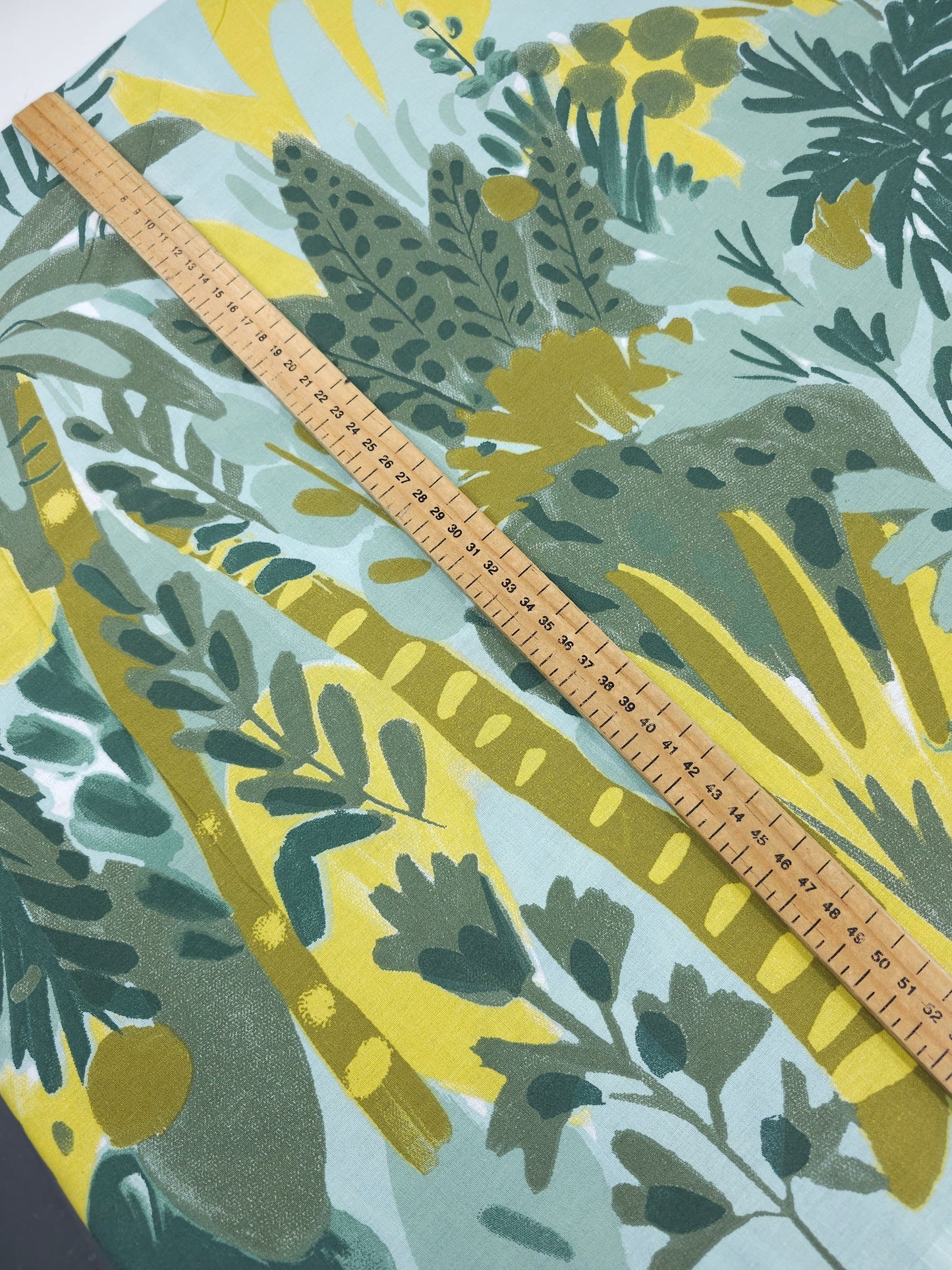 Jungle Doodle Palm Tree 100% Cotton 90" *EXTRA WIDE*