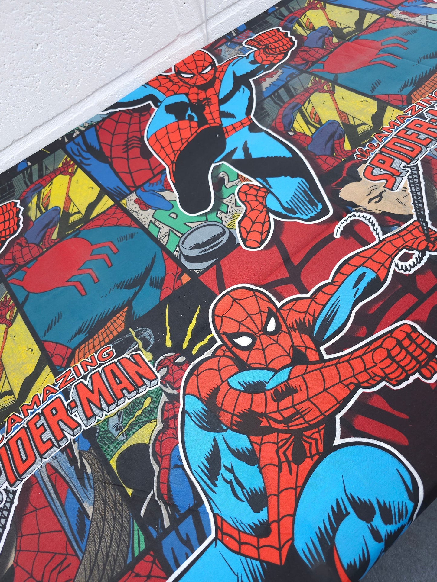 Spider-Man Comic 100% Cotton 80"