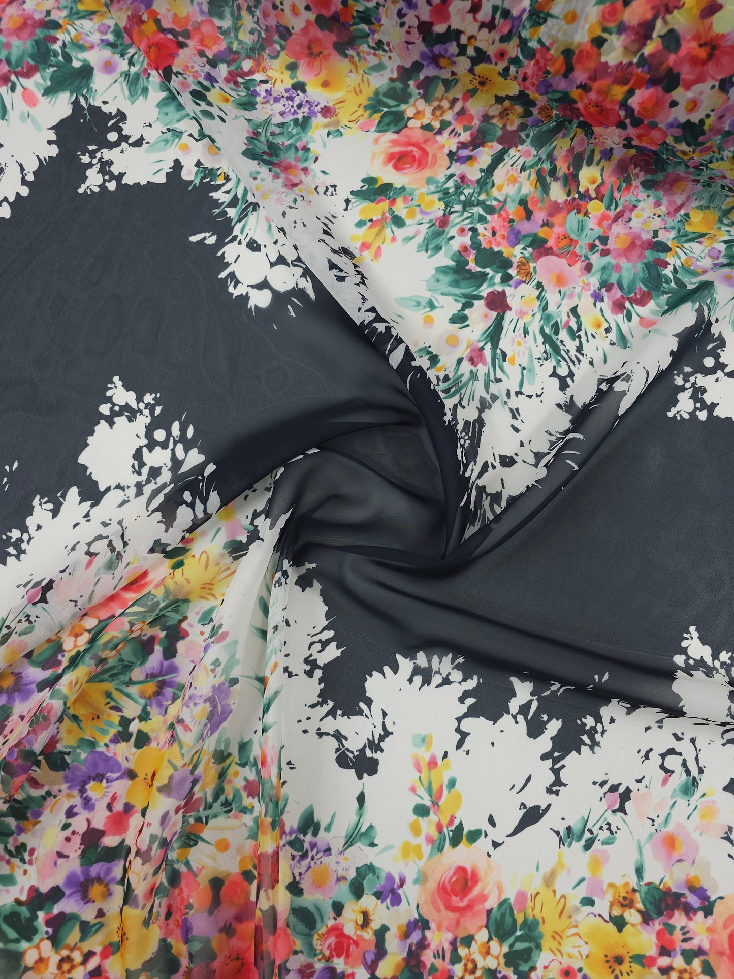 Floral Bed Chiffon