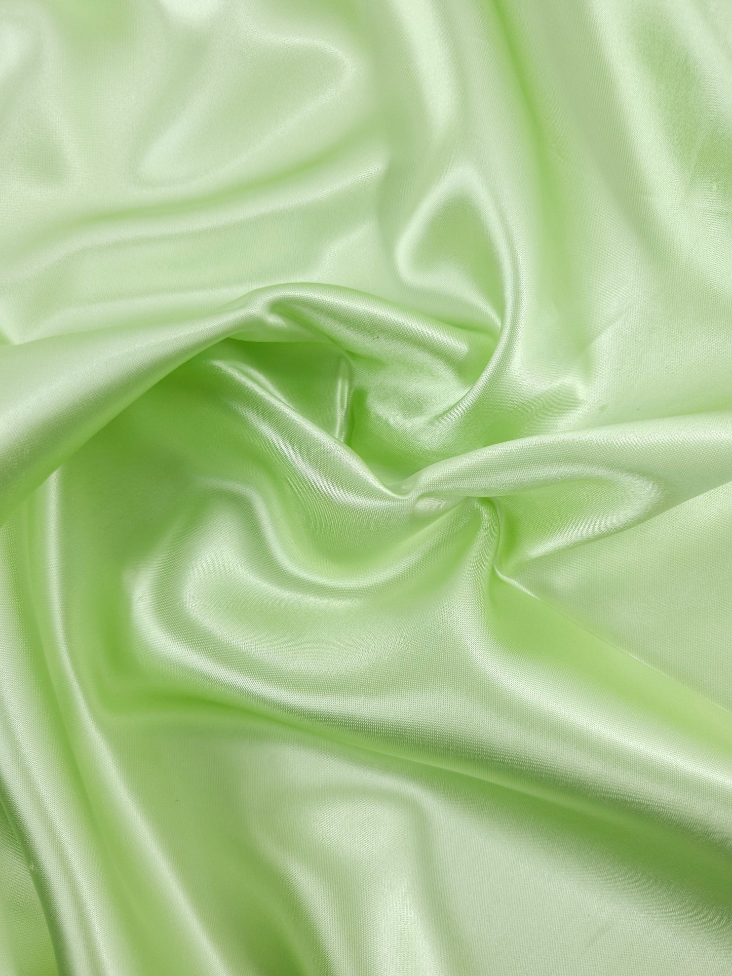 Pastel Lime Liquid Satin