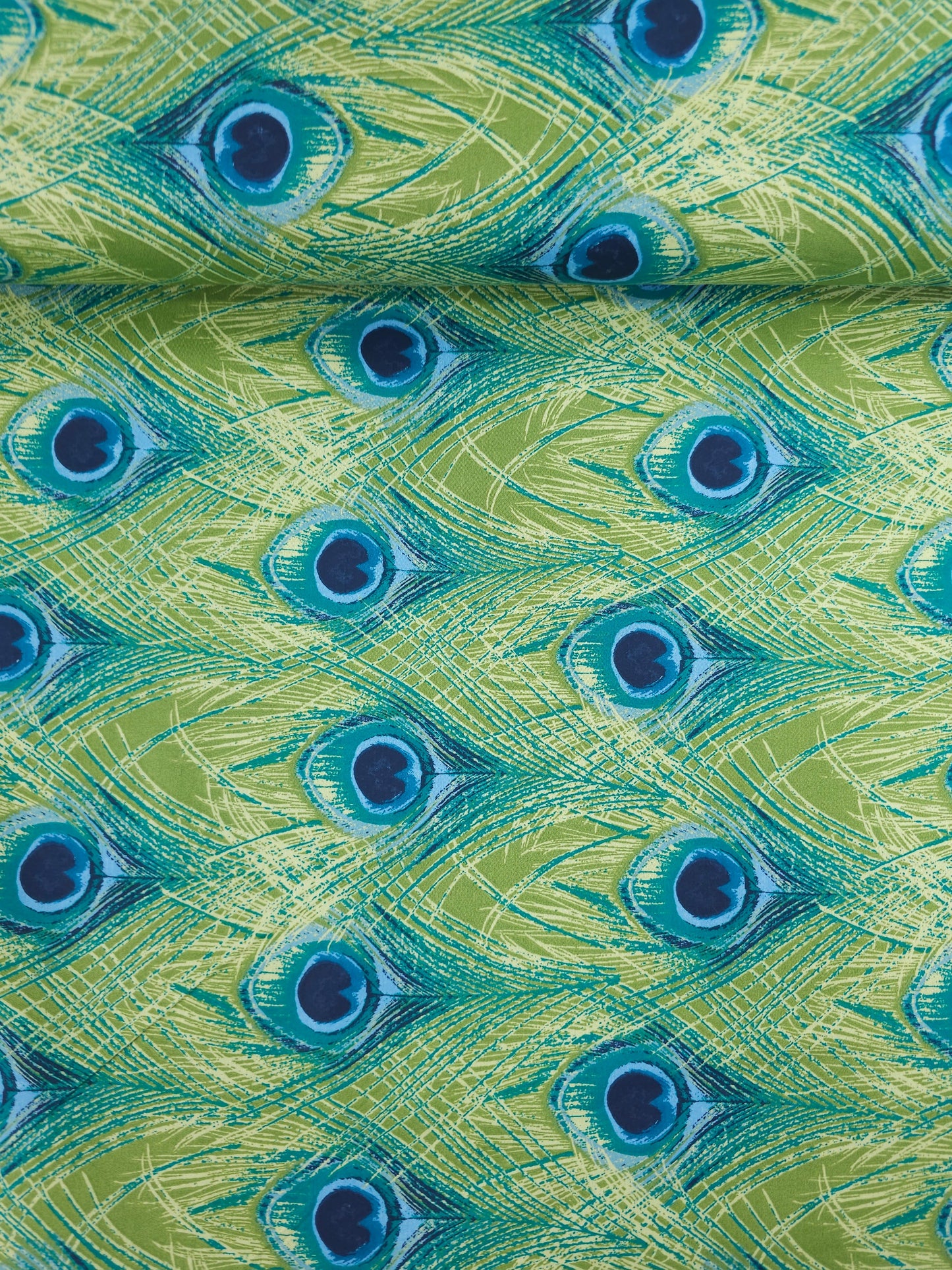 Peacock Feathers 100% Cotton 103" *EXTRA WIDE*