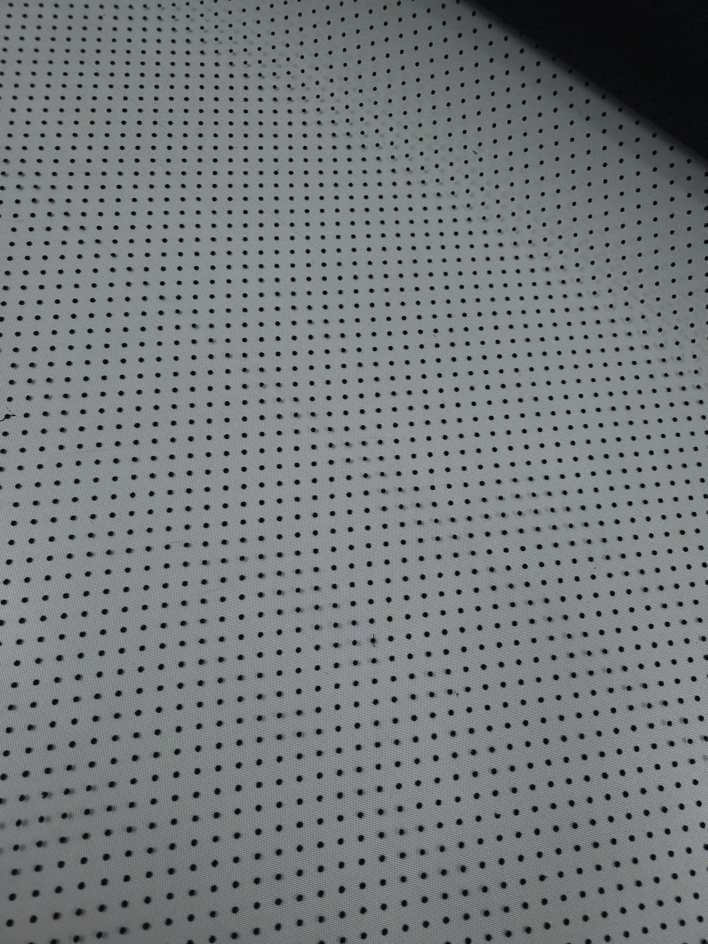 Black Mini Velvet Polka Net