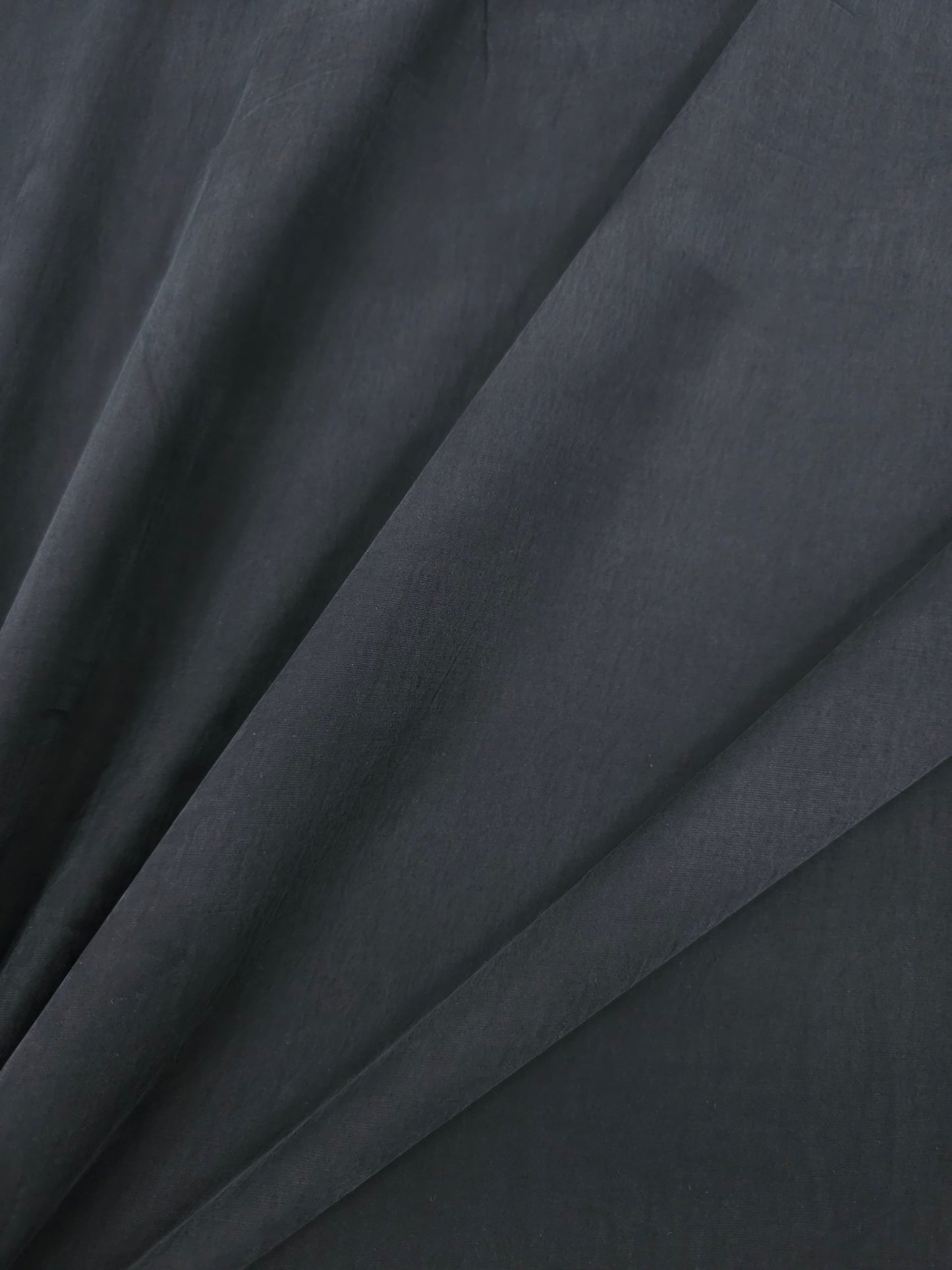 Black Sandwashed Cupro Modal