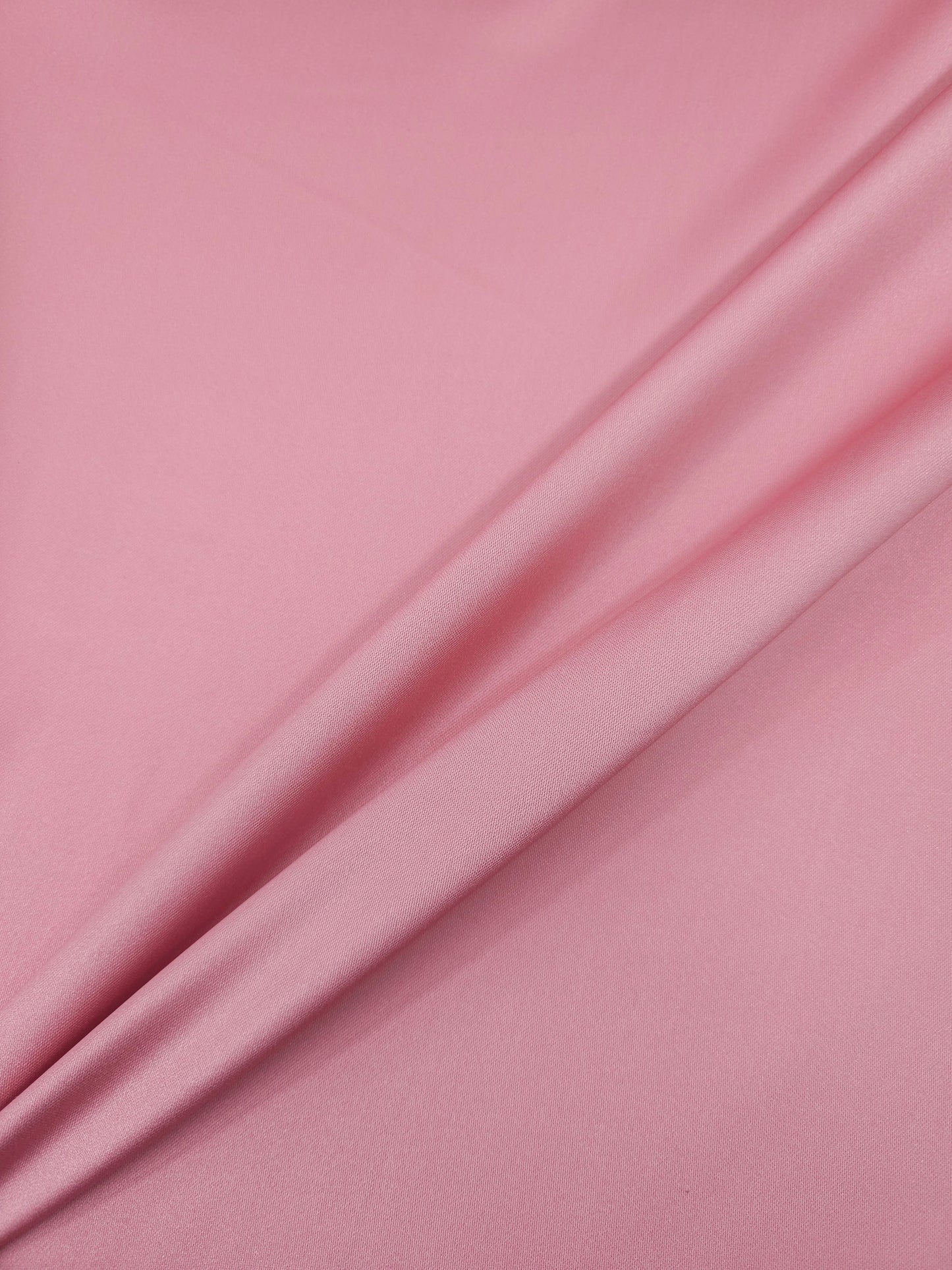 Powder Pink Matte Satin