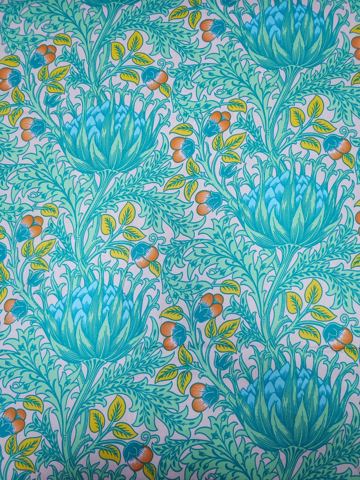 Floral Artichoke Cotton Sateen 108" - Kaffe Fassett X William Morris