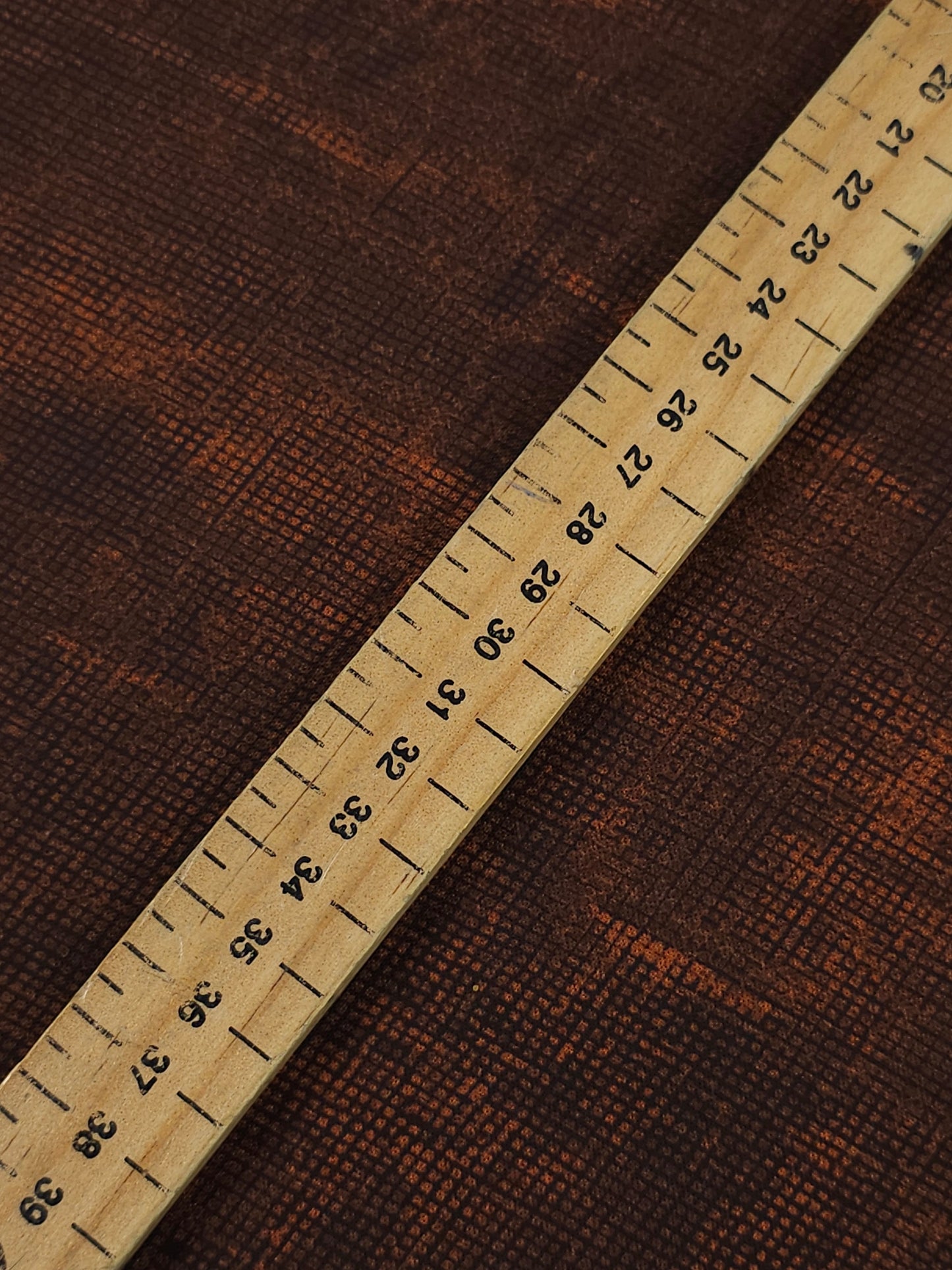 Rustic Brown Smudge Grid 100% Cotton 108" - Robert Kaufman *EXTRA WIDE*