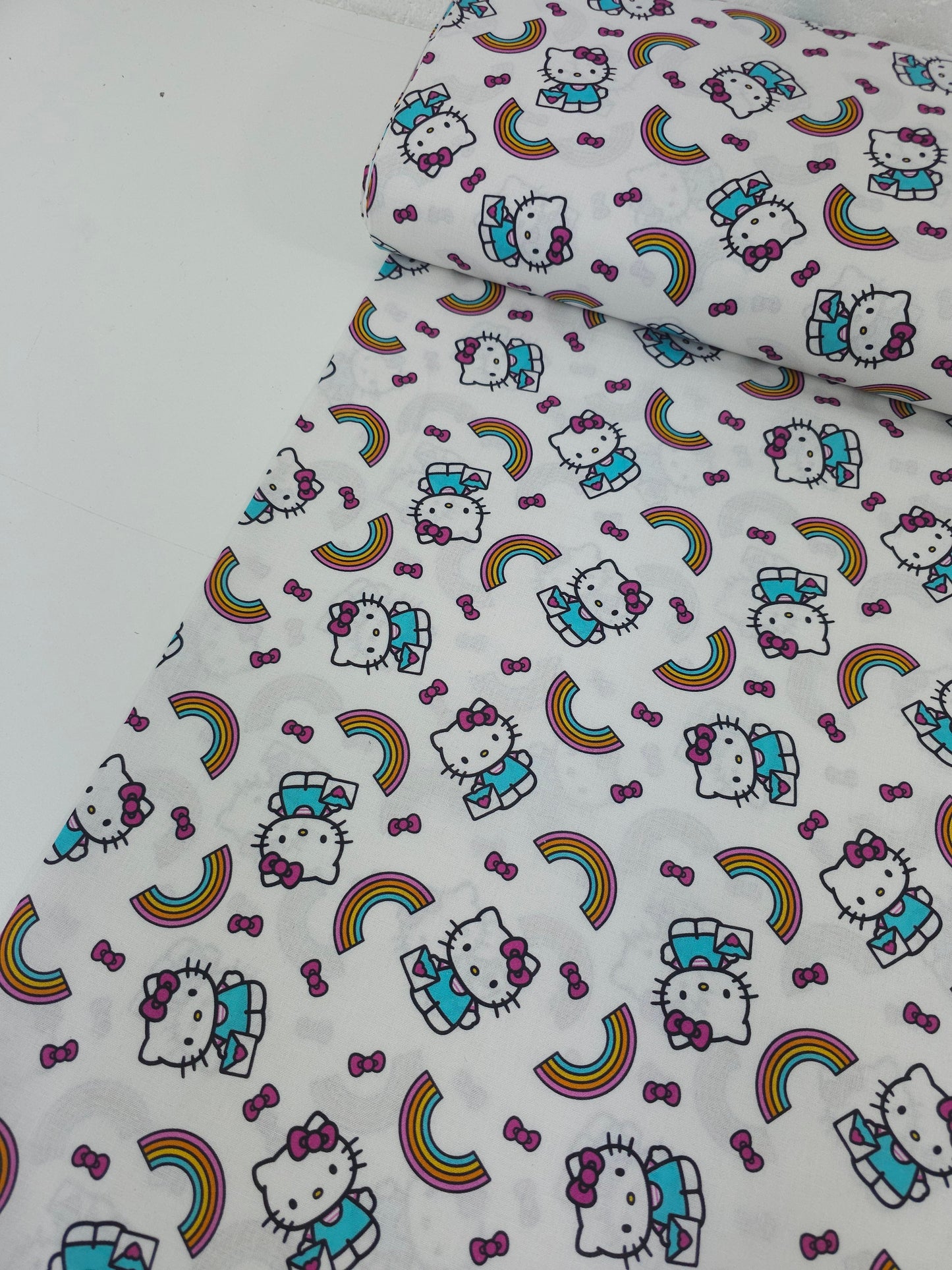 Hello Kitty Rainbow 100% Cotton