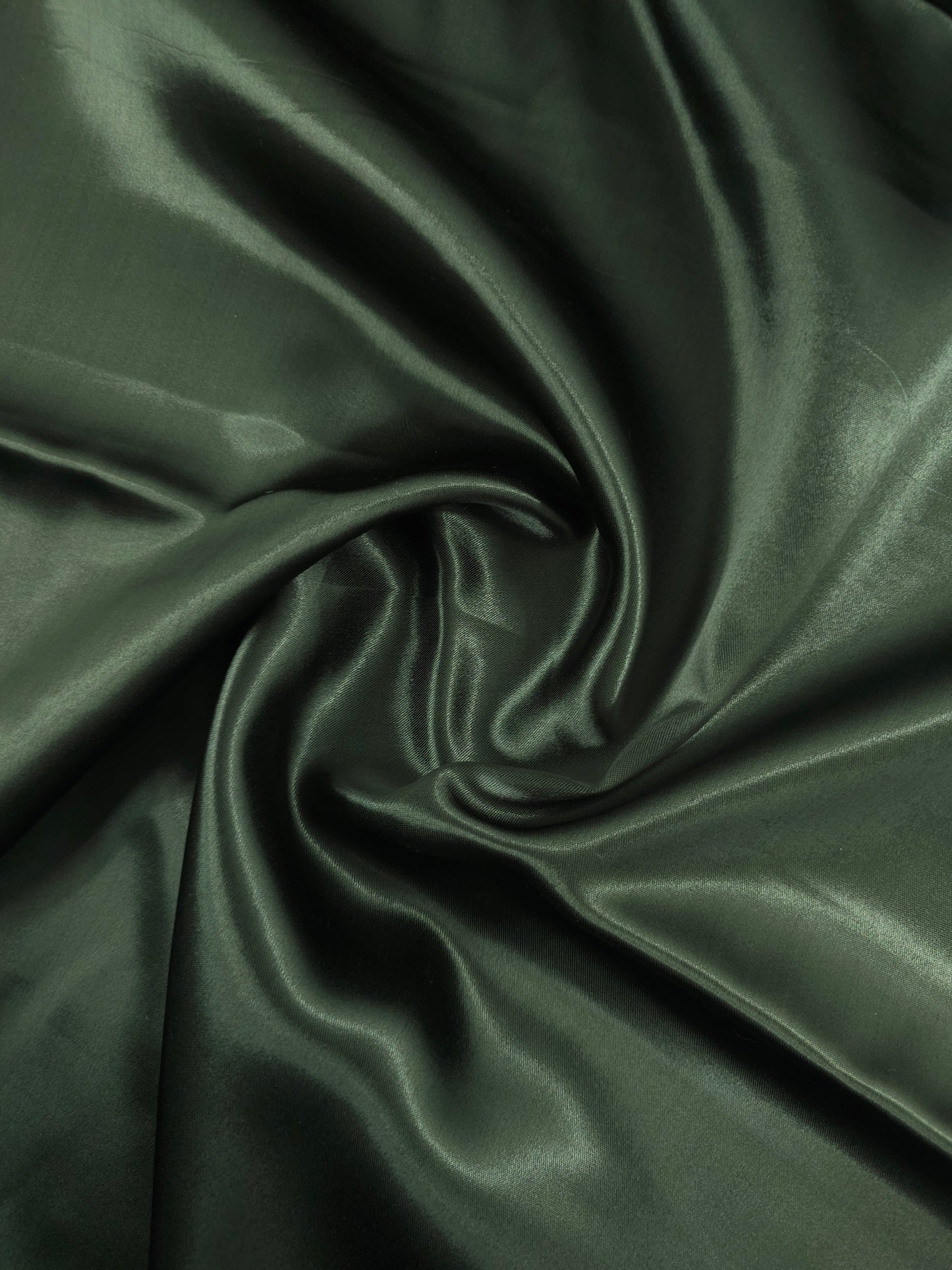Forest Green Liquid Satin