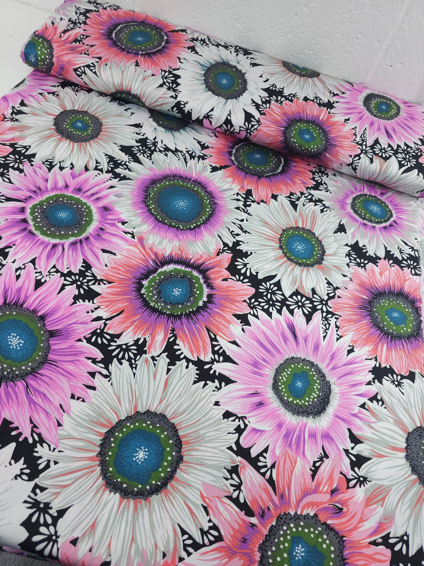 Van Gogh Floral Cotton Sateen 108" - Kaffe Fassett *EXTRA WIDE*