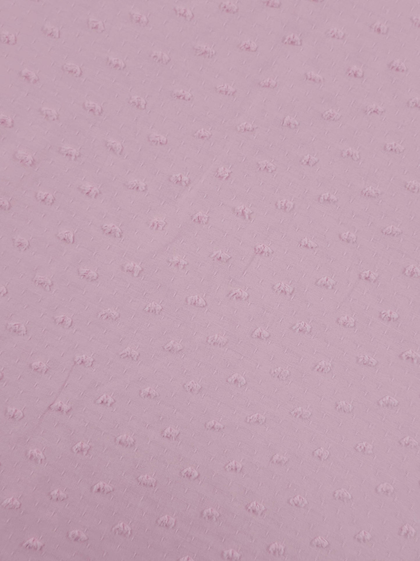 Pink Dobby Lightweight Cotton