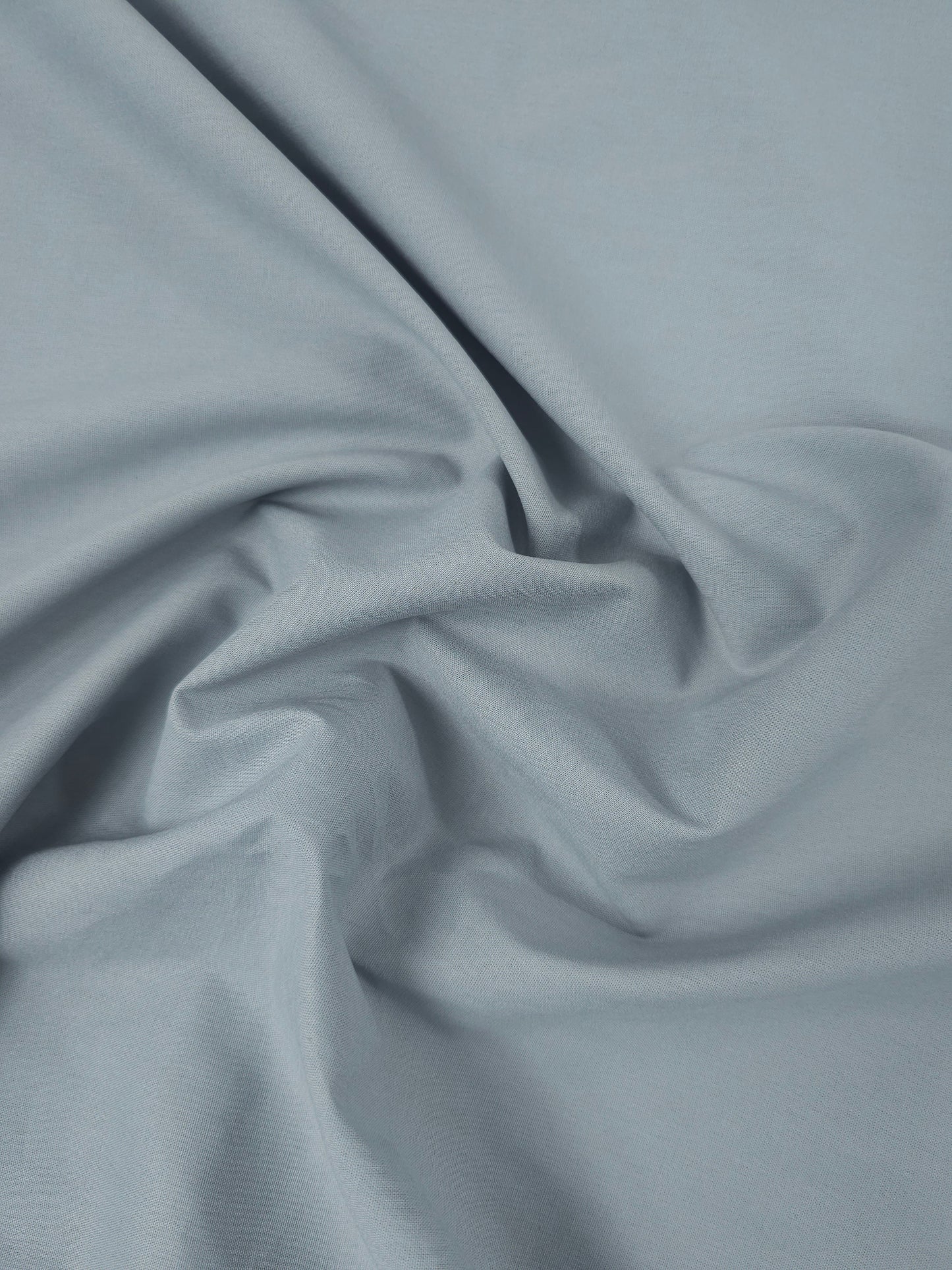 Grey Cotton Poplin