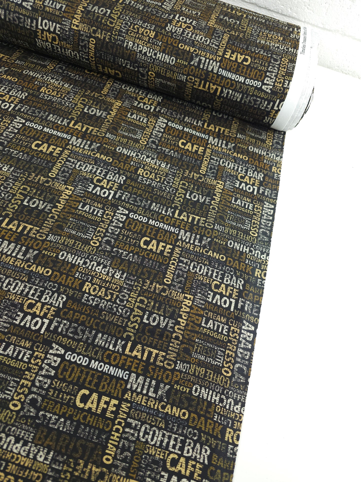 Coffee Bar Menu 100% Cotton