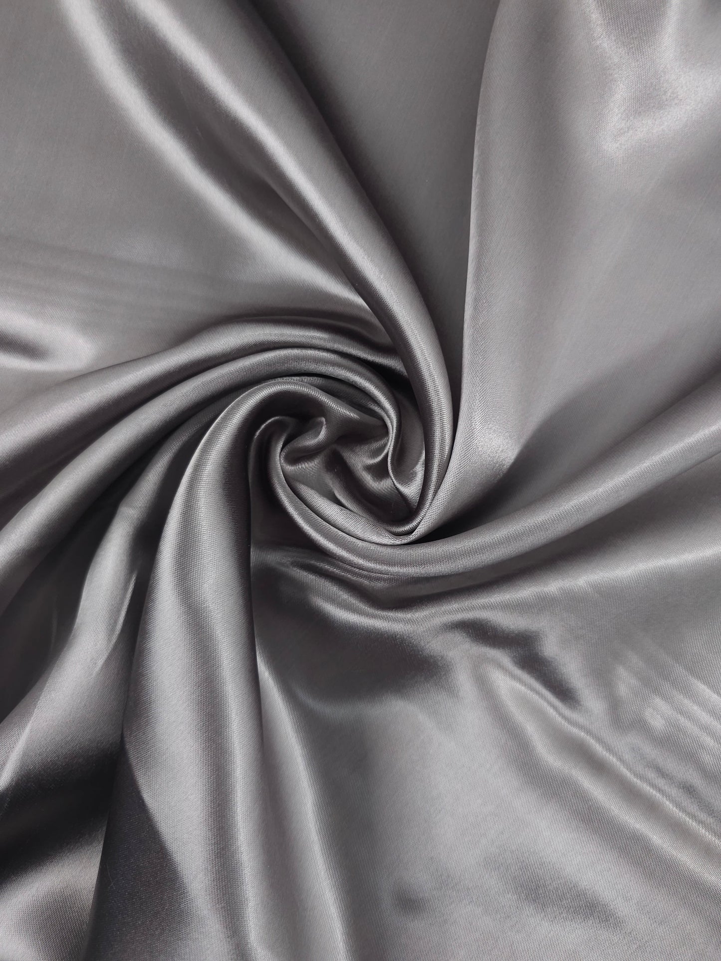Pebble Grey Liquid Satin