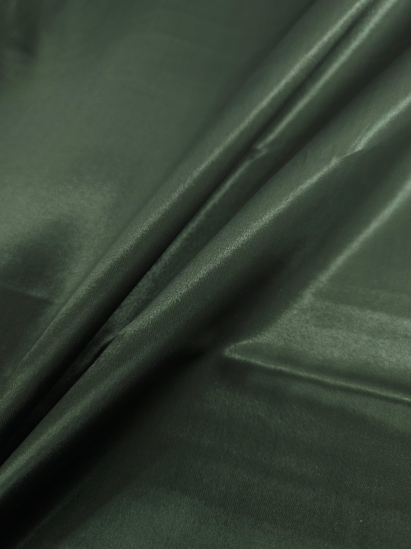 Forest Green Liquid Satin