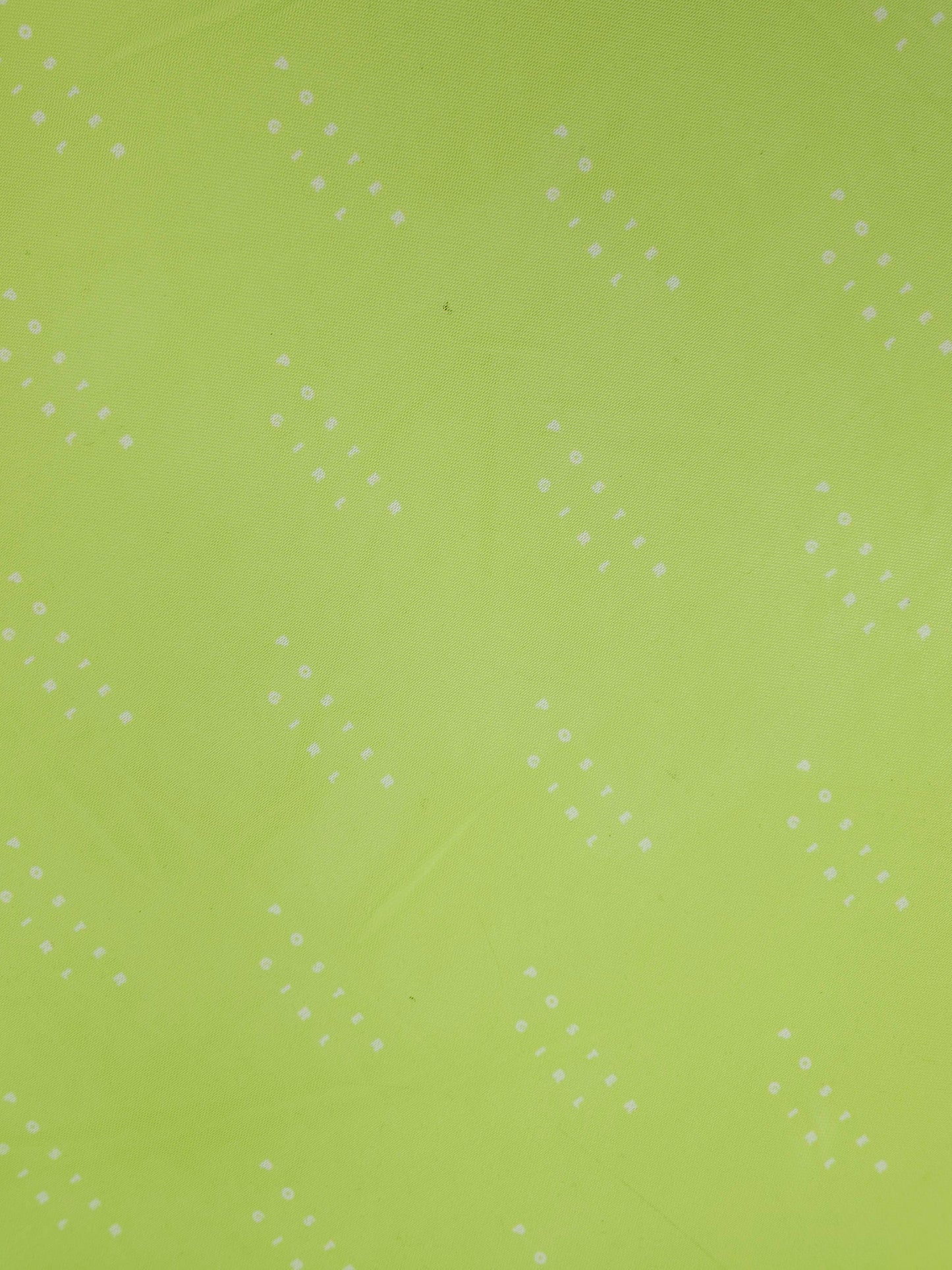 Lime Green/White Statement Mesh *POSTER GIRL*