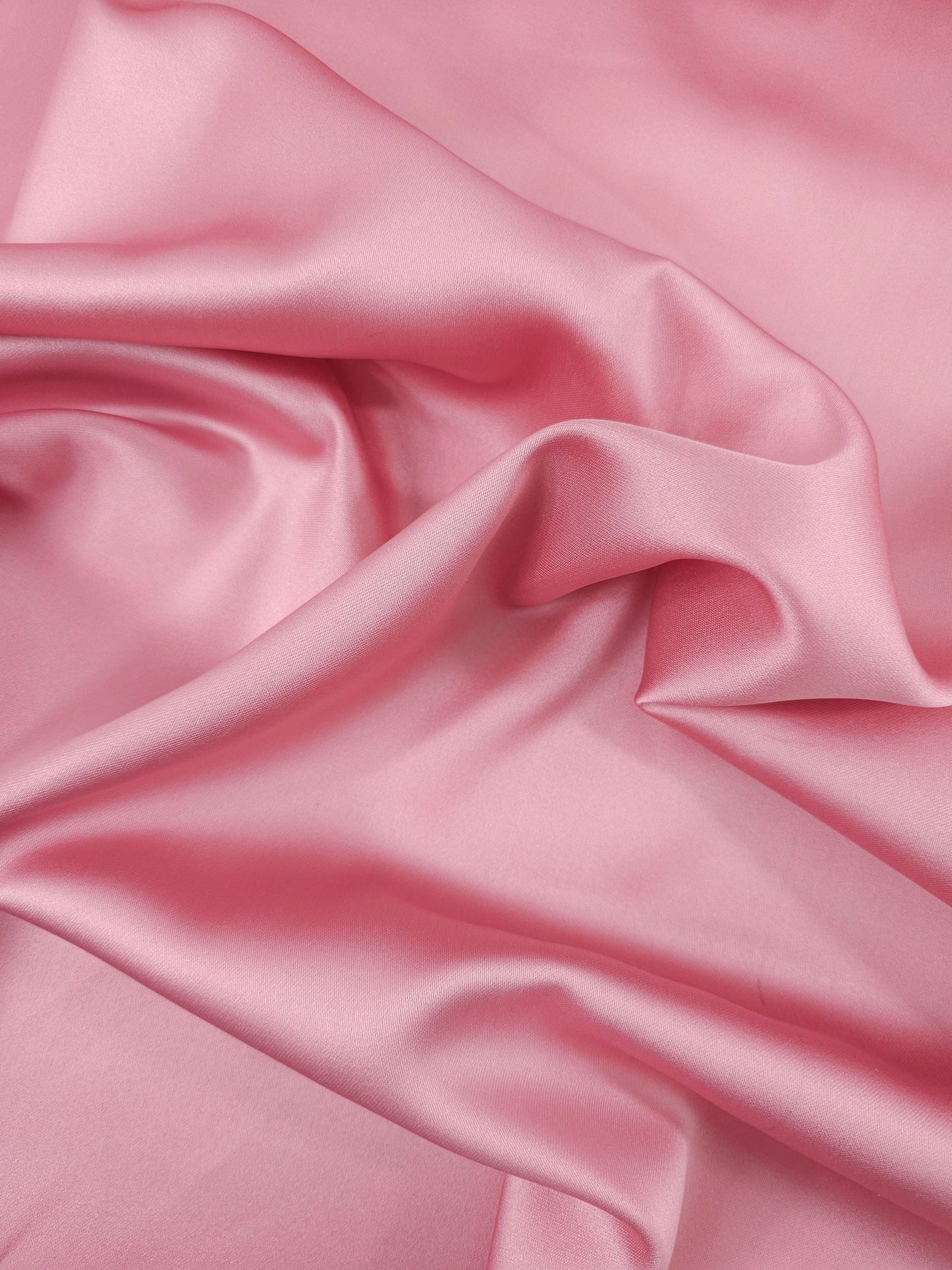Powder Pink Matte Satin