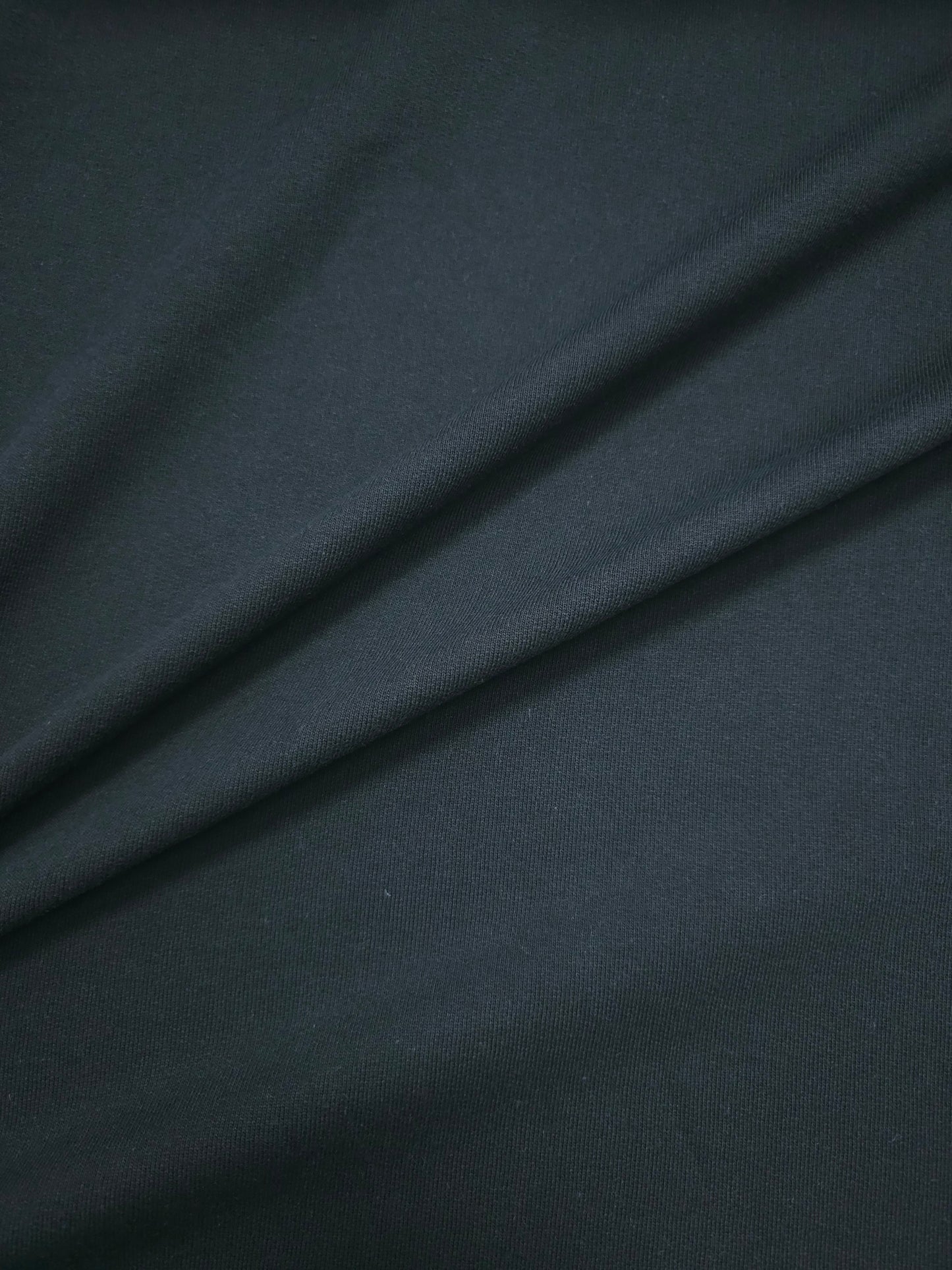 Black Loopback Terry