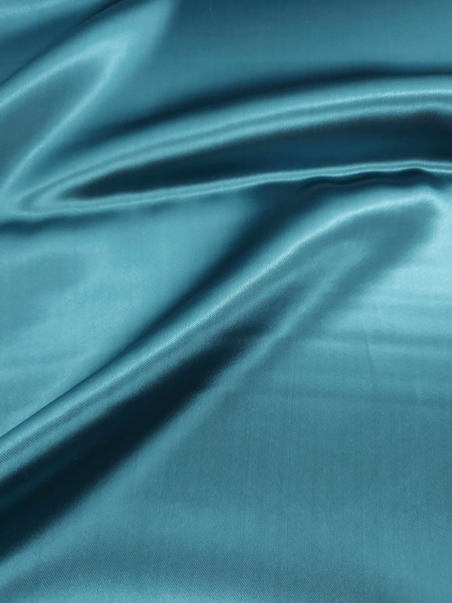Light Teal Liquid Satin