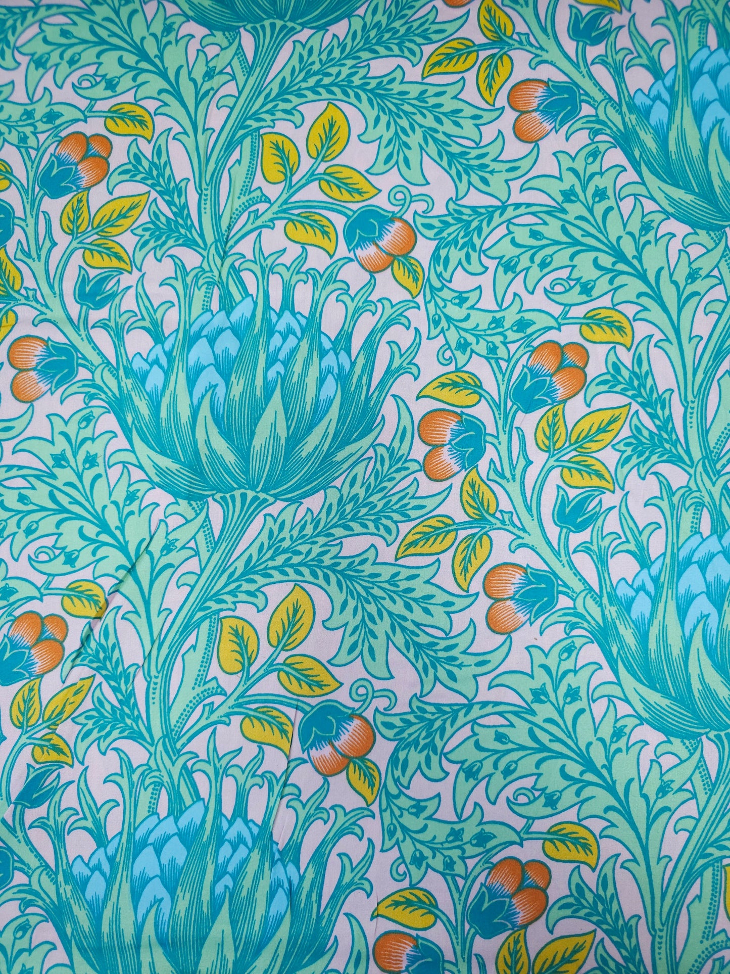 Floral Artichoke Cotton Sateen 108" - Kaffe Fassett X William Morris