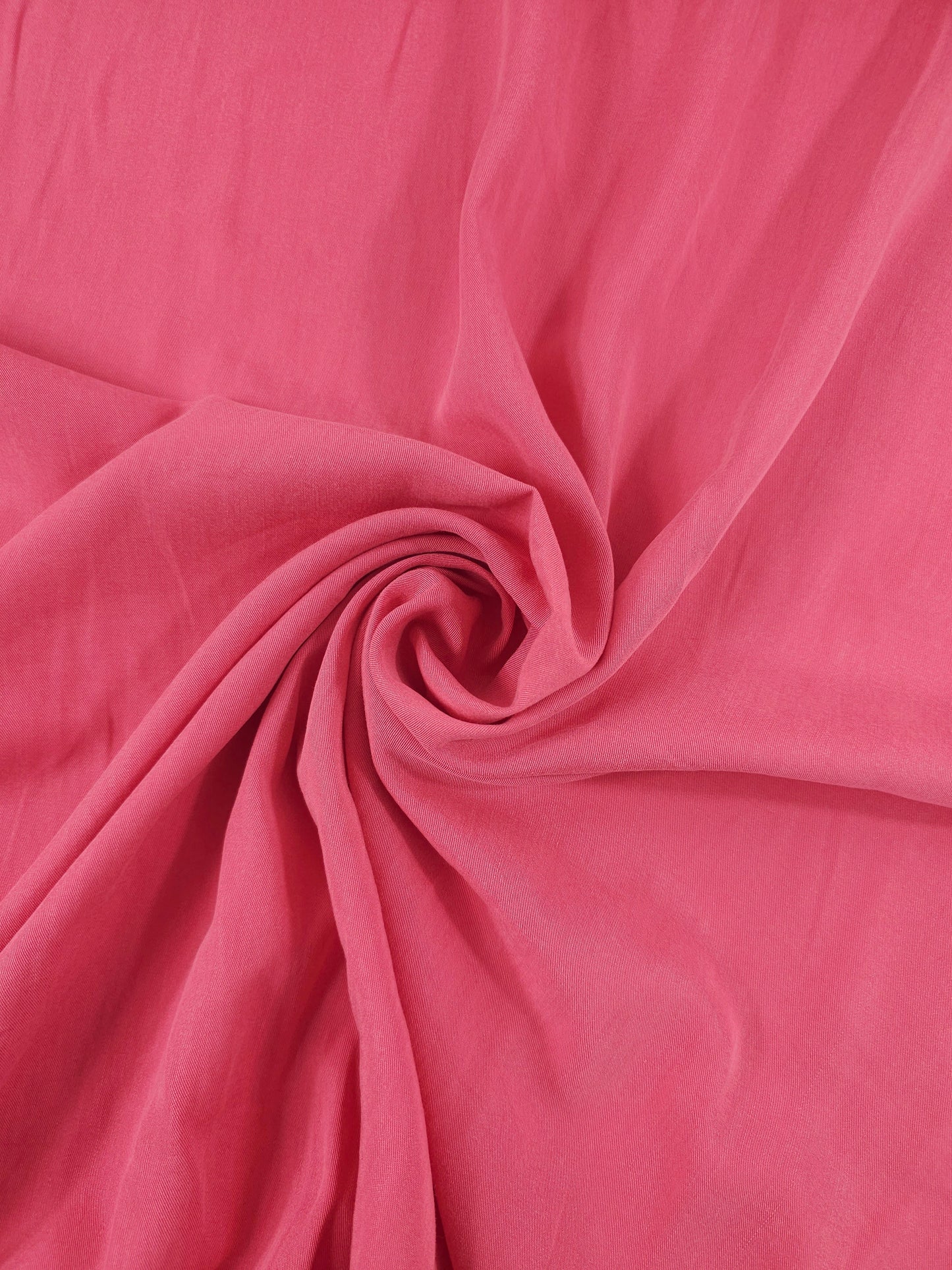 Warm Candy Pink Cotton Modal