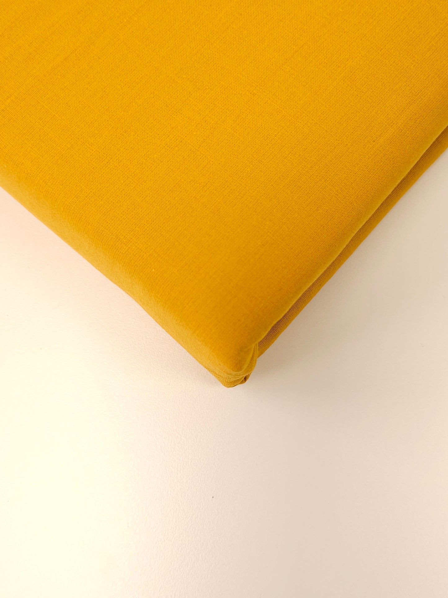 Marigold Yellow Fitted Sheet - 100% Percale Cotton