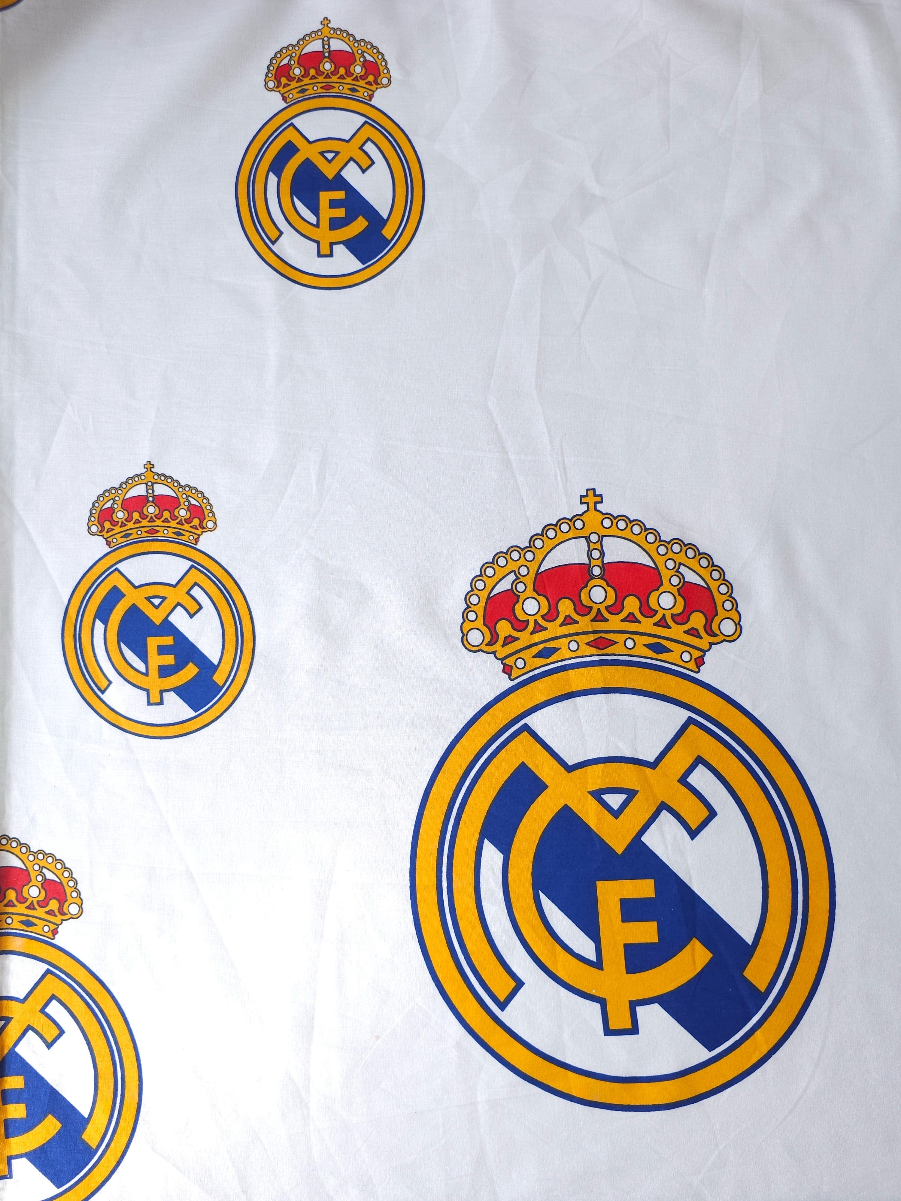 Real Madrid Fc 100% Cotton Football Club Fabric – Ethical Fabrics