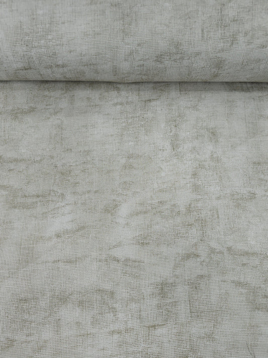 Taupe Washed Grid 100% Cotton 102" - Robert Kaufman *EXTRA WIDE*