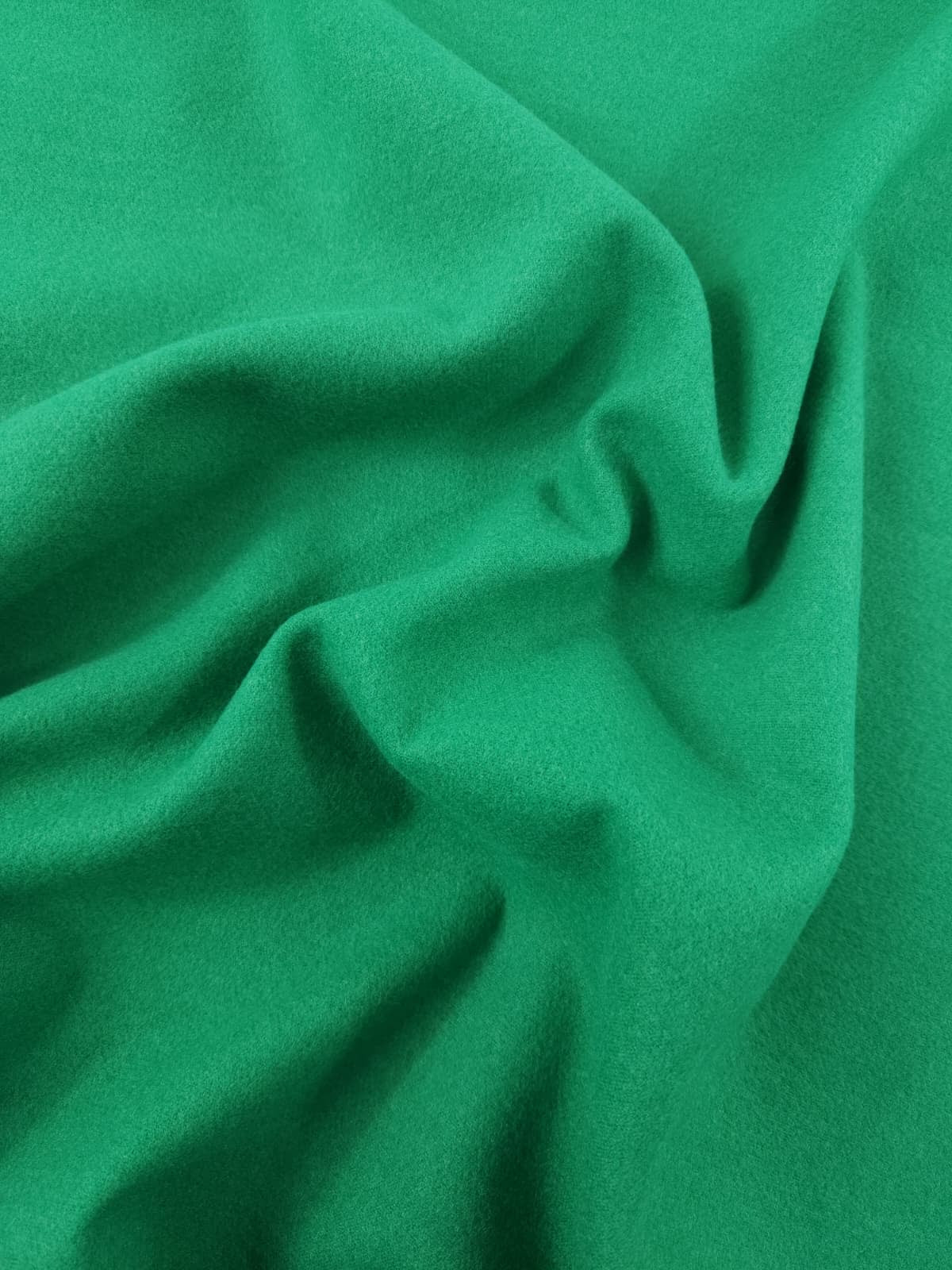 Green Soft Wool Coating