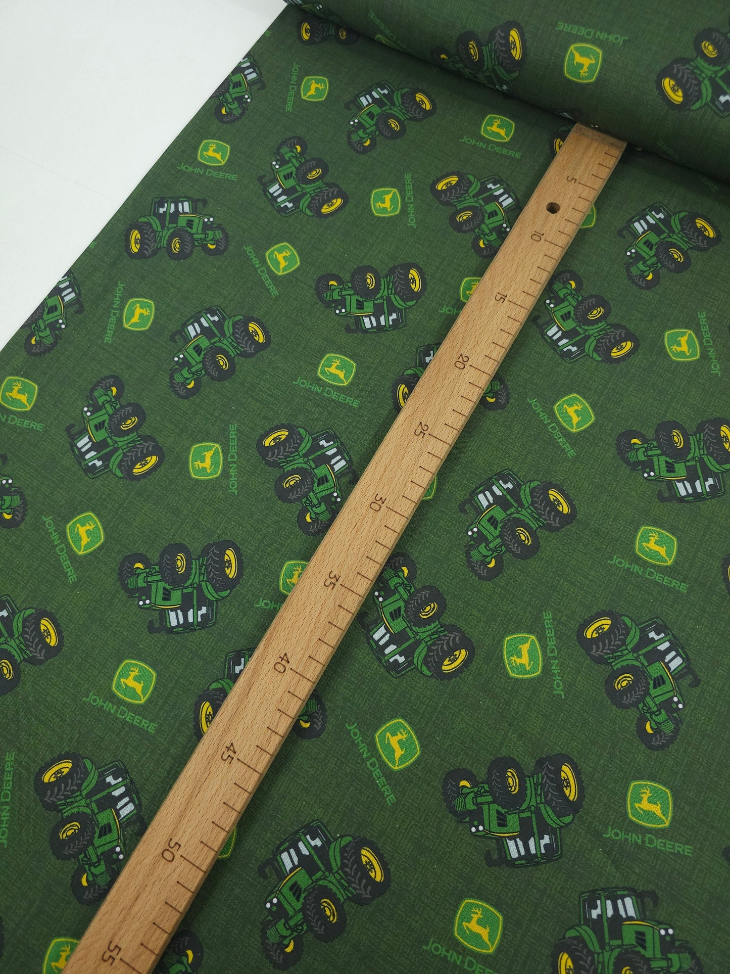 Dark Green John Deere 100% Cotton