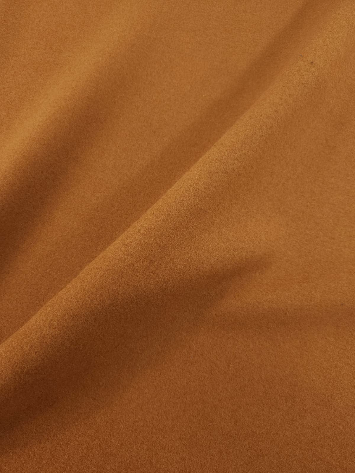 Burnt Orange Soft Wool Coating