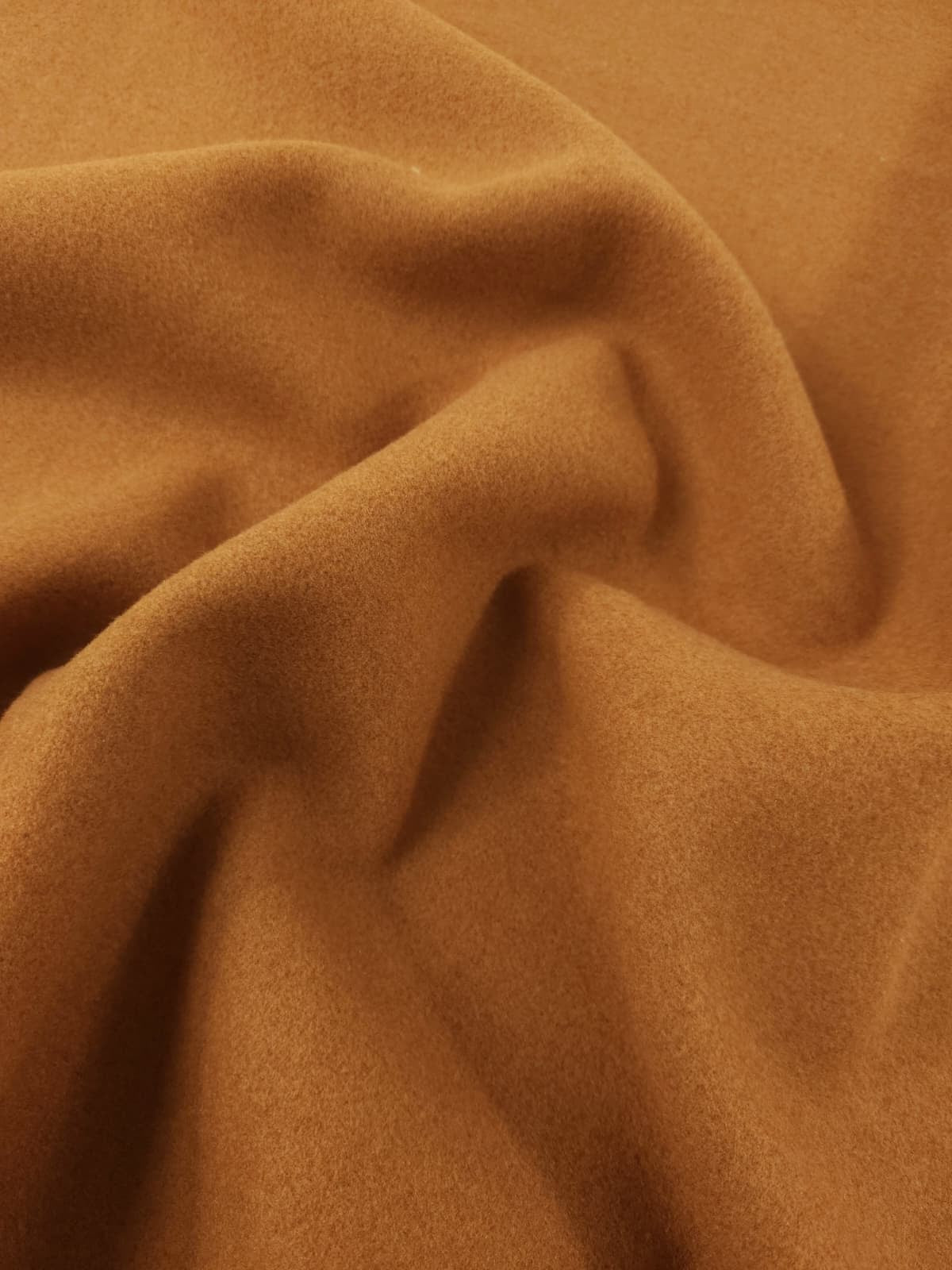 Burnt Orange Soft Wool Coating