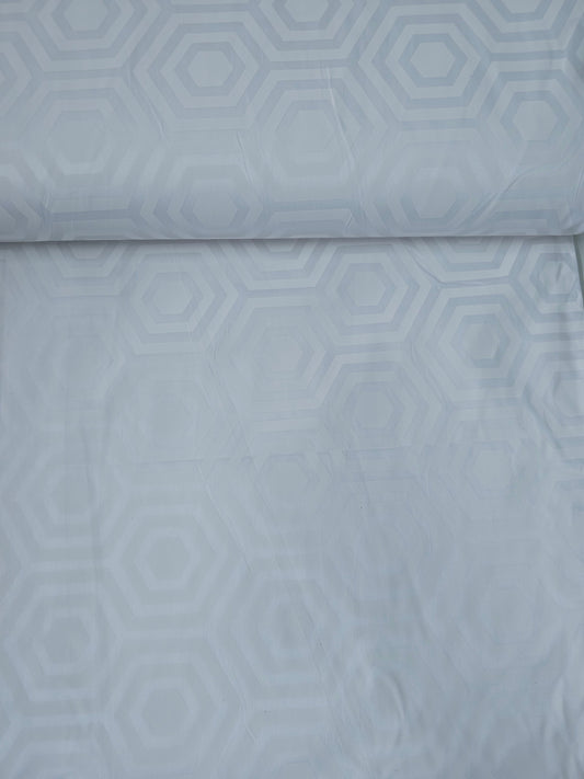 White Hexy Cotton Sateen 108" - Tula Pink (Various Sizes)