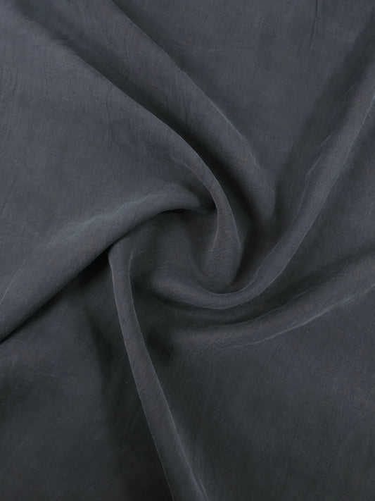 Black Sandwashed Cupro Modal