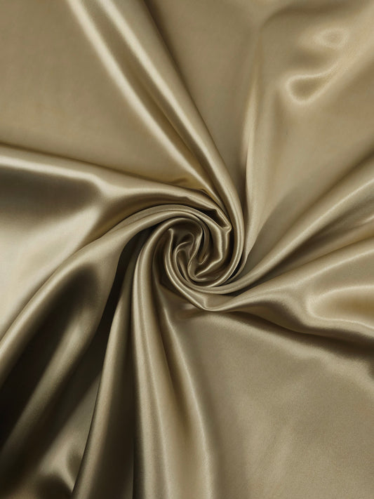Deep Gold Liquid Satin