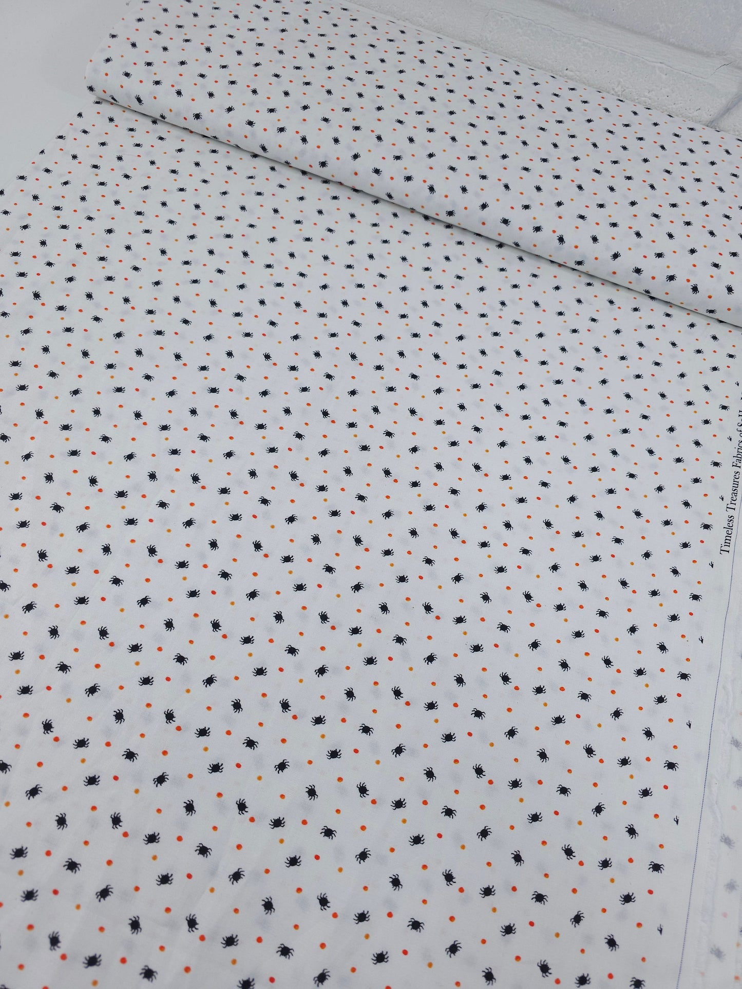 Mini Spider Polka 100% Cotton