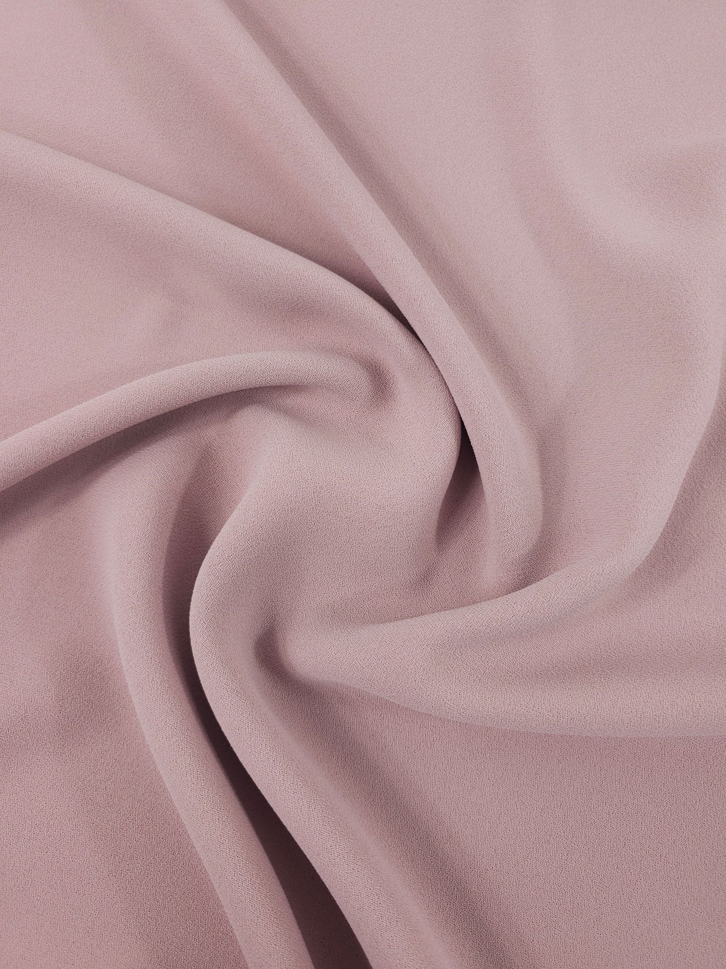Pale Pink Poly Crepe Suiting